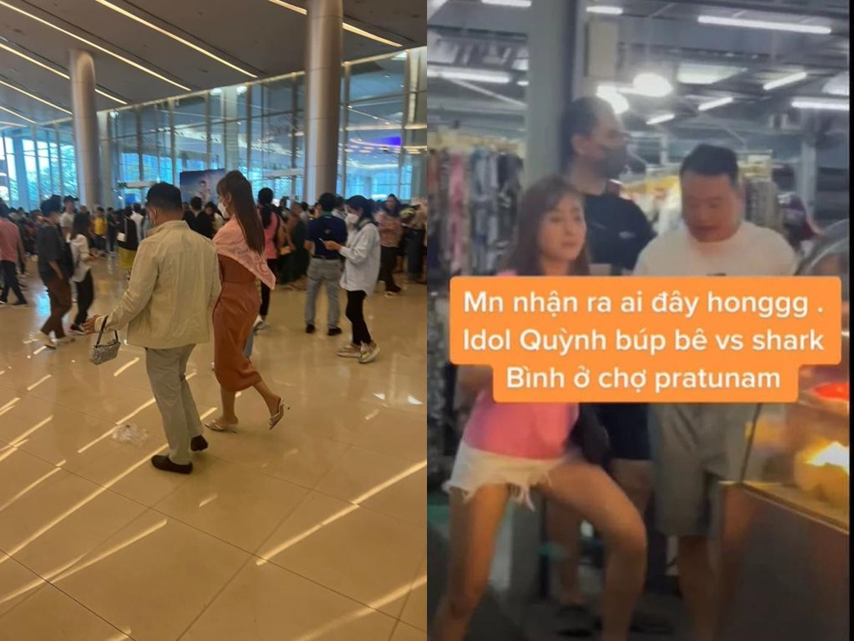 Shark Bình - Phương Oanh bị bắt gặp đi du lịch Thái Lan cùng nhau.