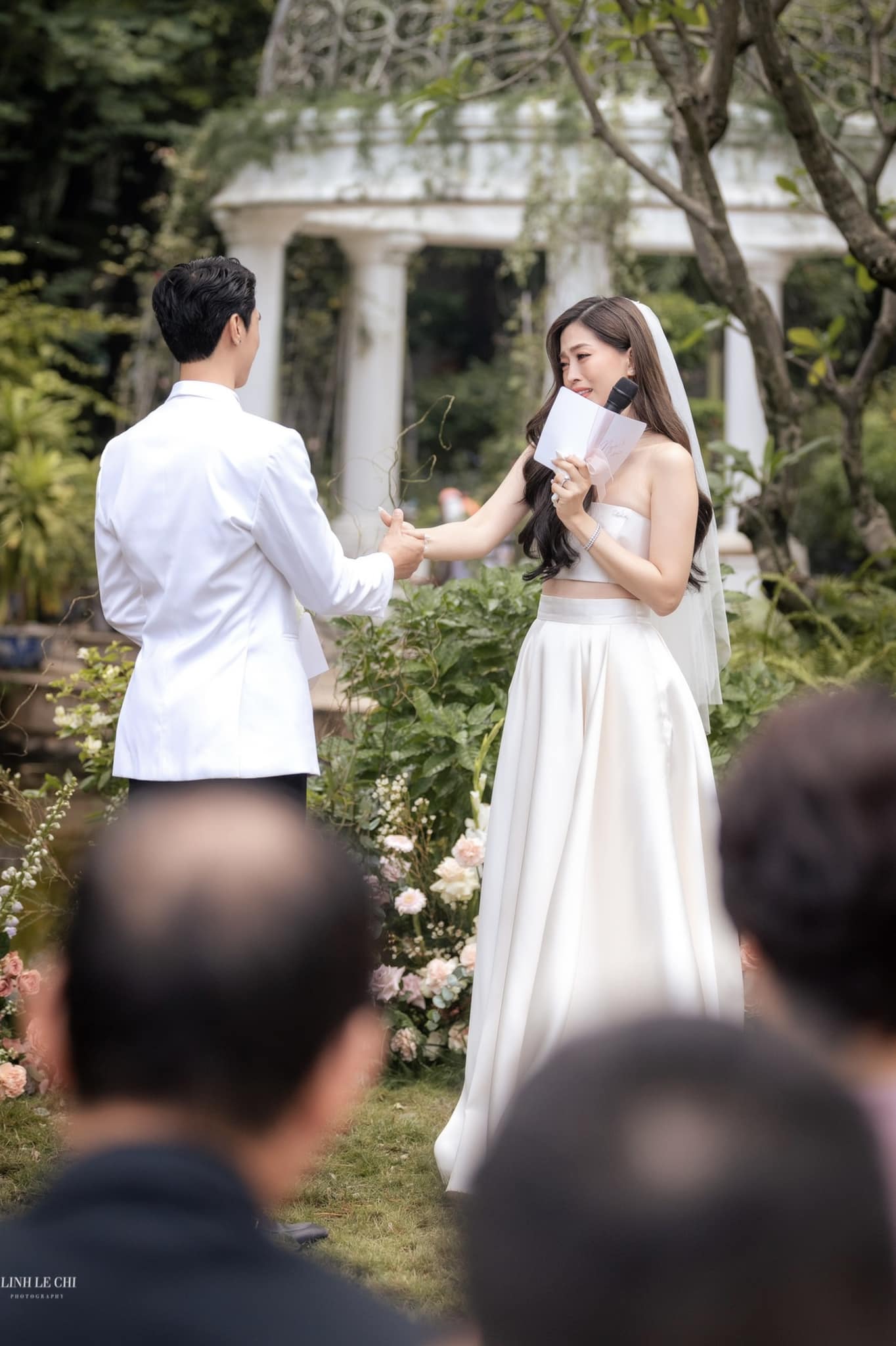 Đám cưới Bình An - Phương Nga được diễn ra vô cùng viên mãn. Ảnh: FBNV