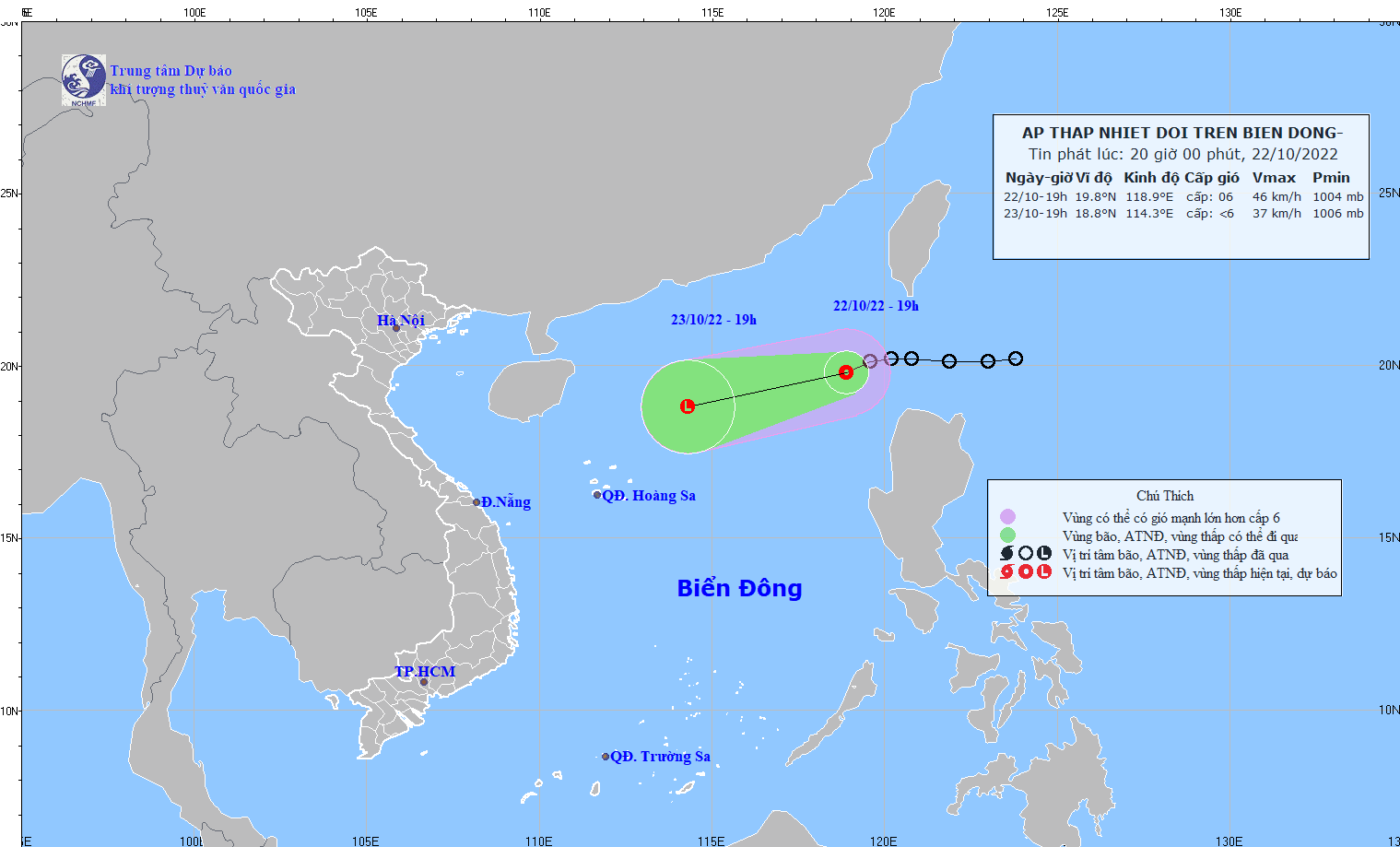 Tin áp thấp nhiệt đới trên Biển Đông: Có xu hướng suy yếu dần