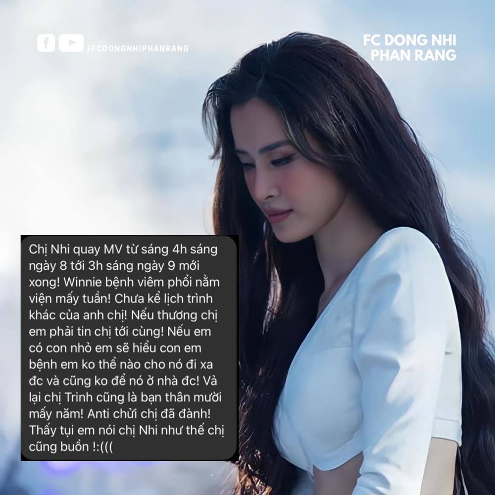 FC Đông Nhi giải thích lý do khiến Đông Nhi không có mặt tại đám cưới Diệu Nhi.