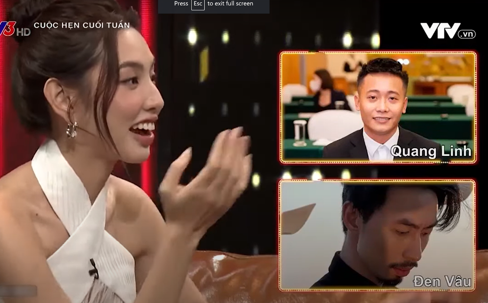 Thùy Tiên chọn mẫu bạn trai lý tưởng là Quang Linh