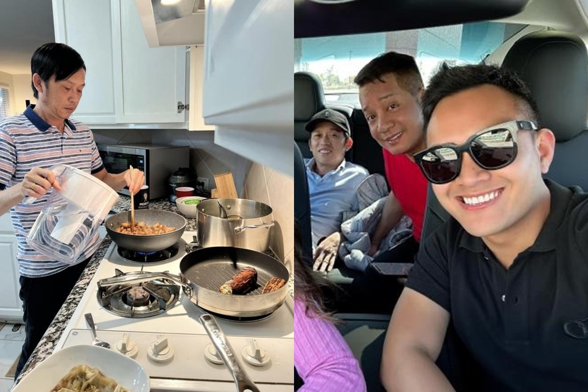 Hoài Linh đã rời Việt Nam để có chuyến lưu diễn tại Mỹ, kết hợp cùng thăm bạn bè, người thân