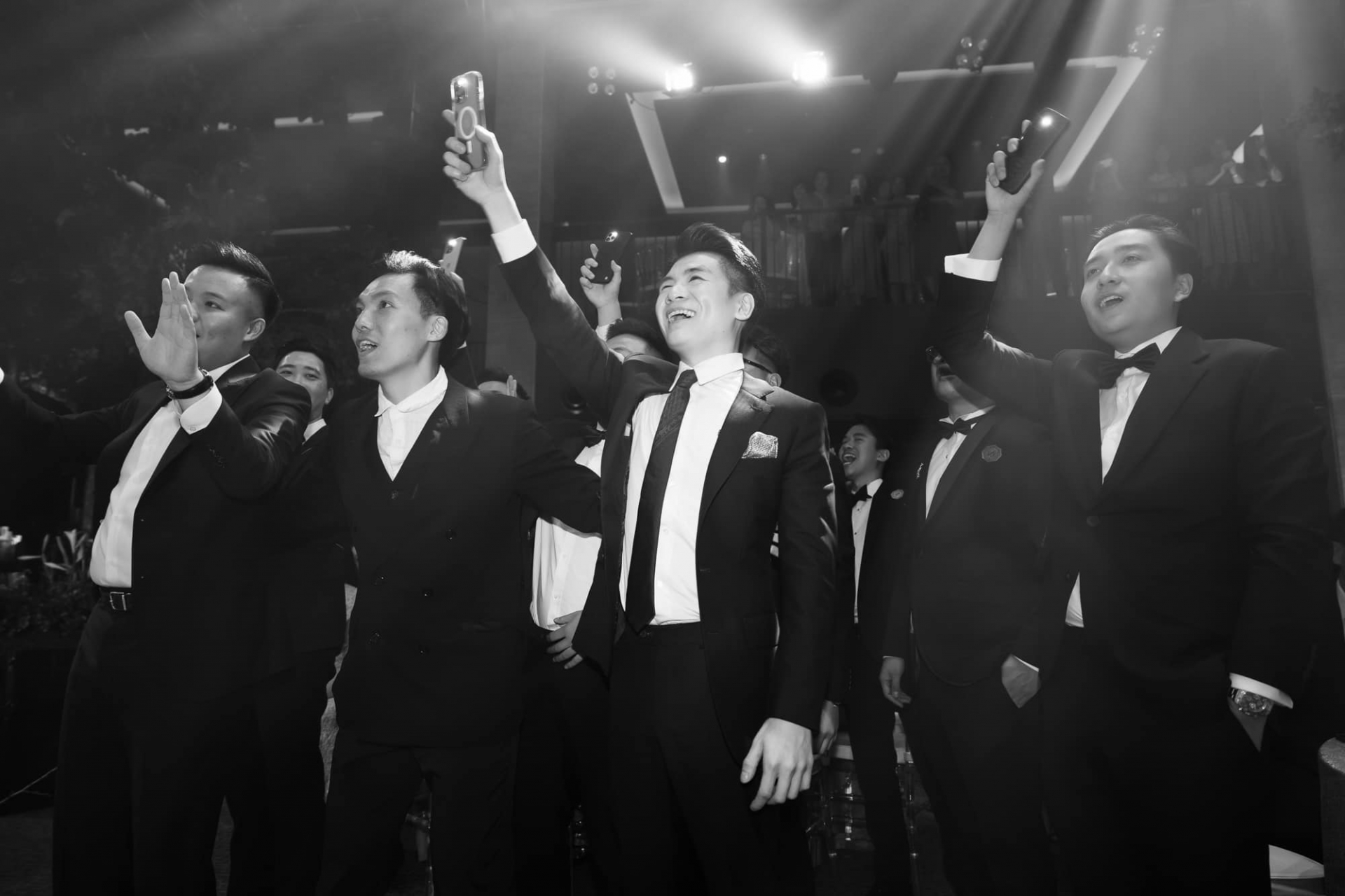 Dàn khách mời tham gia lễ cưới cũng vô cùng chất lượng