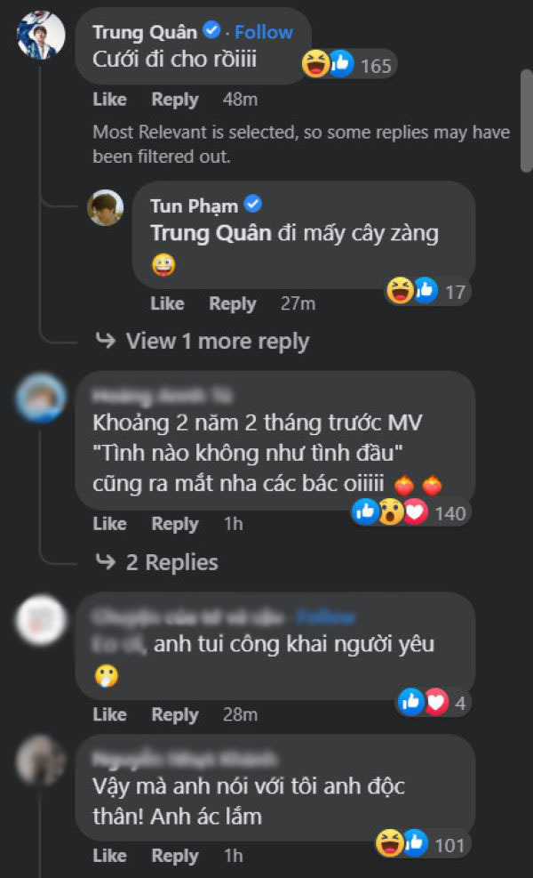 Tương tác hài hước của Tun Phạm với Trung Quân khiến dân tình bán tín ban nghi, phải chăng Tiktoker 9x đang ẩn ý việc công khai tình cảm Tương tác hài hước của Tun Phạm với Trung Quân khiến dân tình bán tín ban nghi, phải chăng Tiktoker 9x đang ẩn ý việc công khai tình cảm