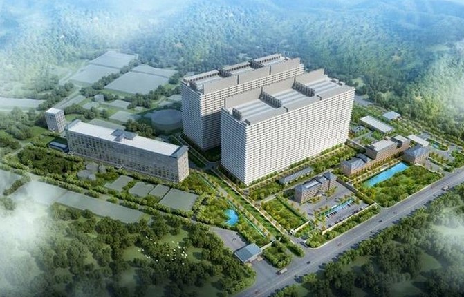 Trang trại lợn cao tầng này dự kiến sẽ sản xuất ra 54.000 tấn thịt lợn mỗi năm. Ảnh: Sohu Trang trại lợn cao tầng này dự kiến sẽ sản xuất ra 54.000 tấn thịt lợn mỗi năm. Ảnh: Sohu