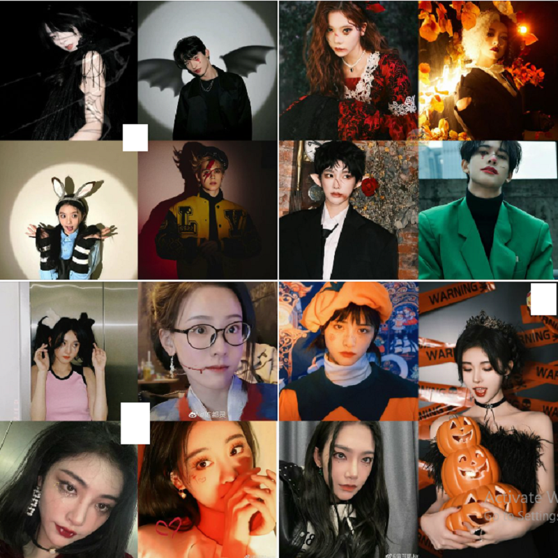 Mới đây netizen đã tổng hợp lại tạo hình hóa trang Halloween của các sao Cbiz như Thẩm Nguyệt, Cúc Tịnh Y, Hồ Diệp Thao, Lelush, Trần Đô Linh, Hứa Giai Kỳ, Cam Vọng Tinh, Tống Tổ Nhi,... Mỗi người đều toát lên sự ma mị.