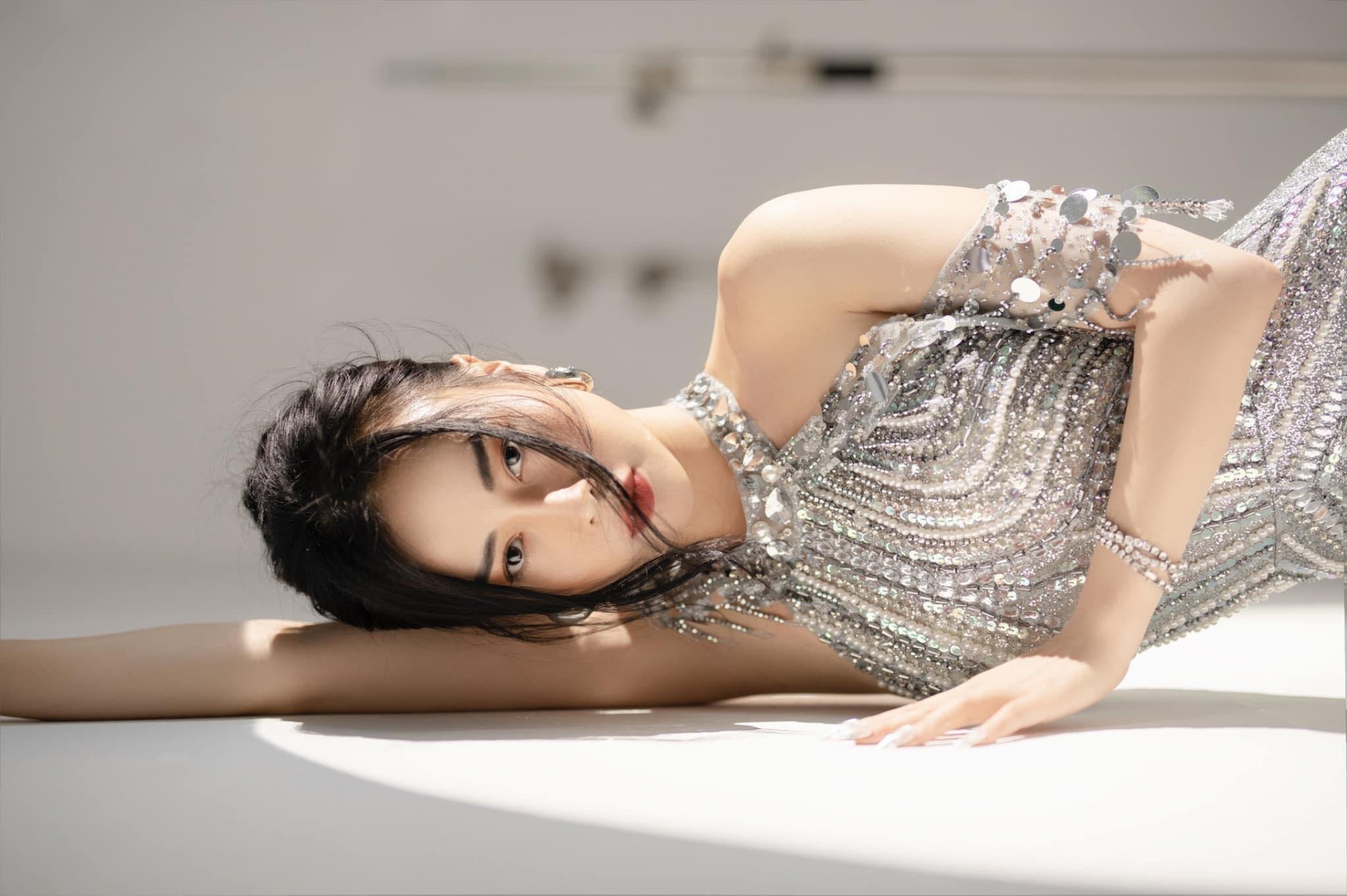 Sắc vóc nuột nà của Phương Oanh khiến dân tình say đắm. Ảnh: FBNV