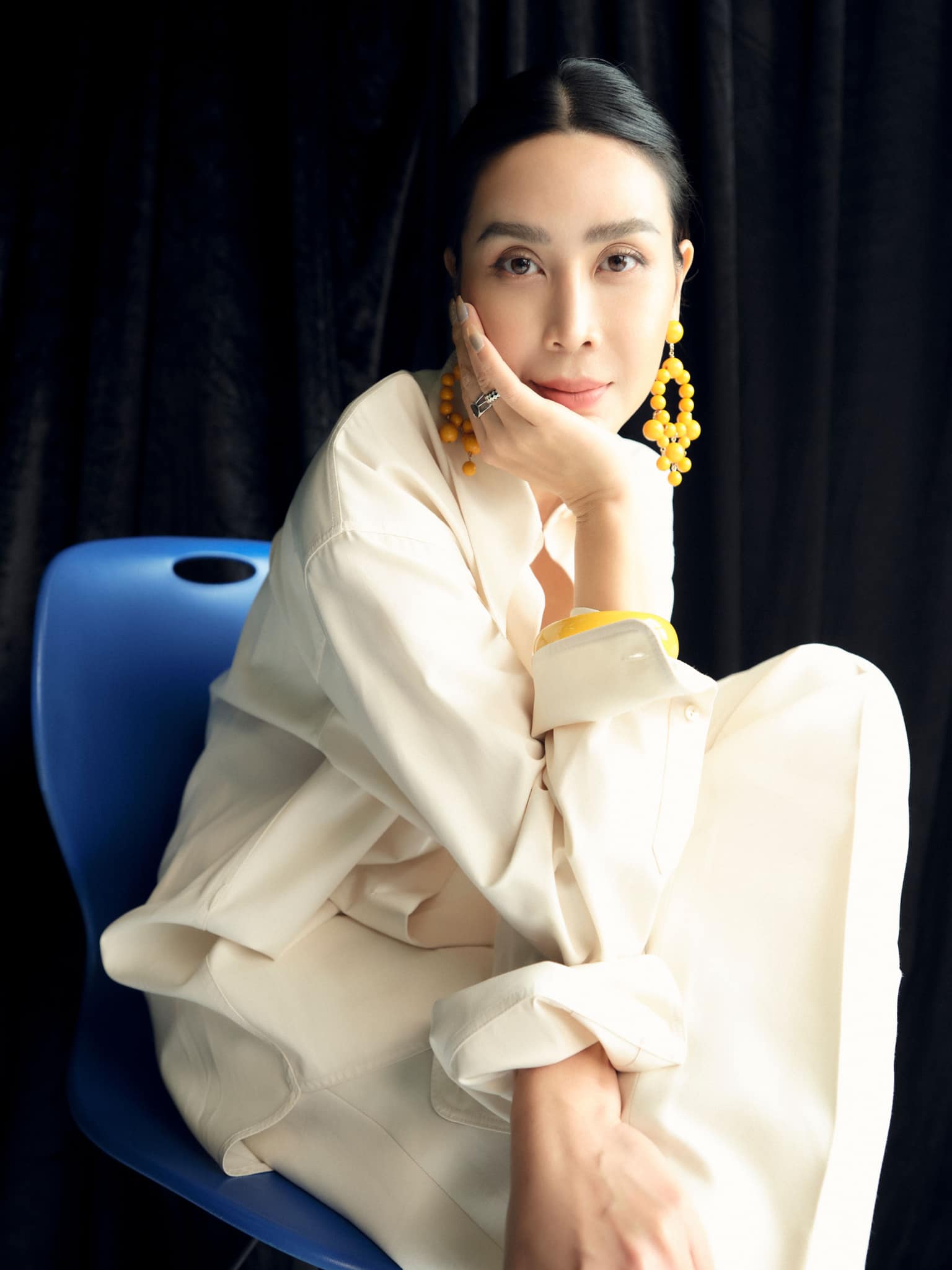 Sức ảnh hưởng của Lưu Hương Giang không hề bị giảm sút dù hoạt động nghệ thuật cầm chừng. Ảnh: FBNV