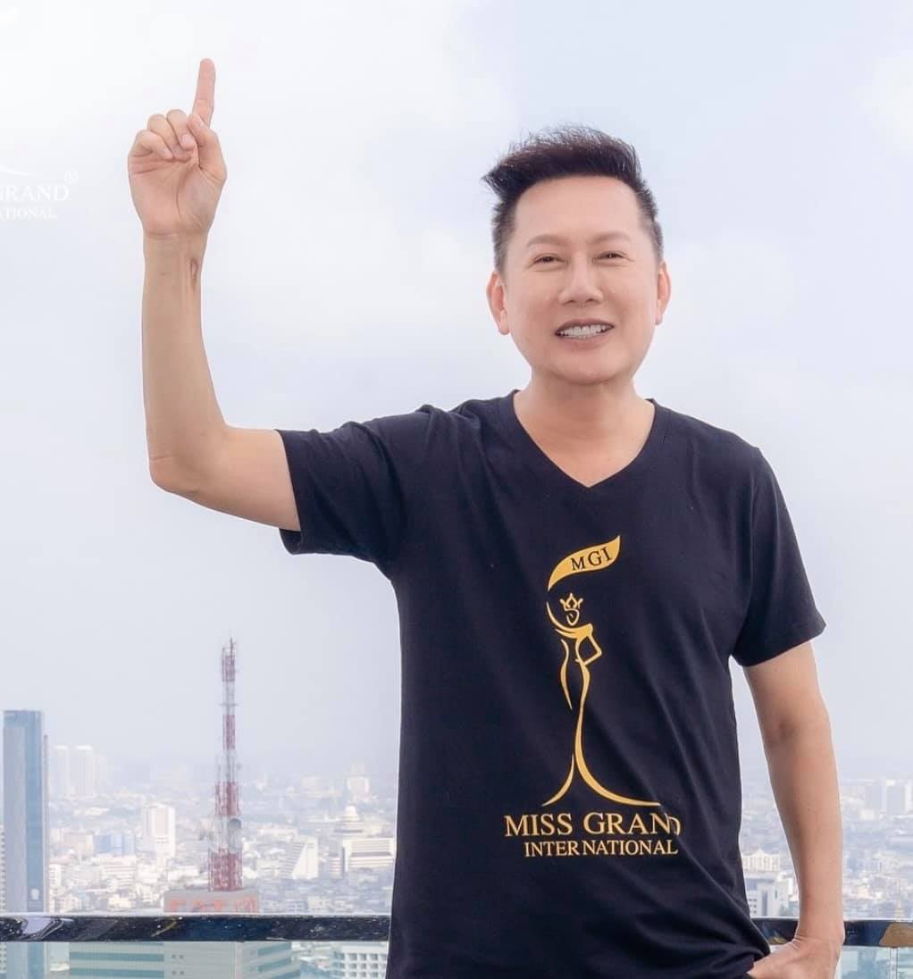 Ông Nawat - chủ tịch Miss Grand International - Hoa hậu Hòa bình Quốc tế