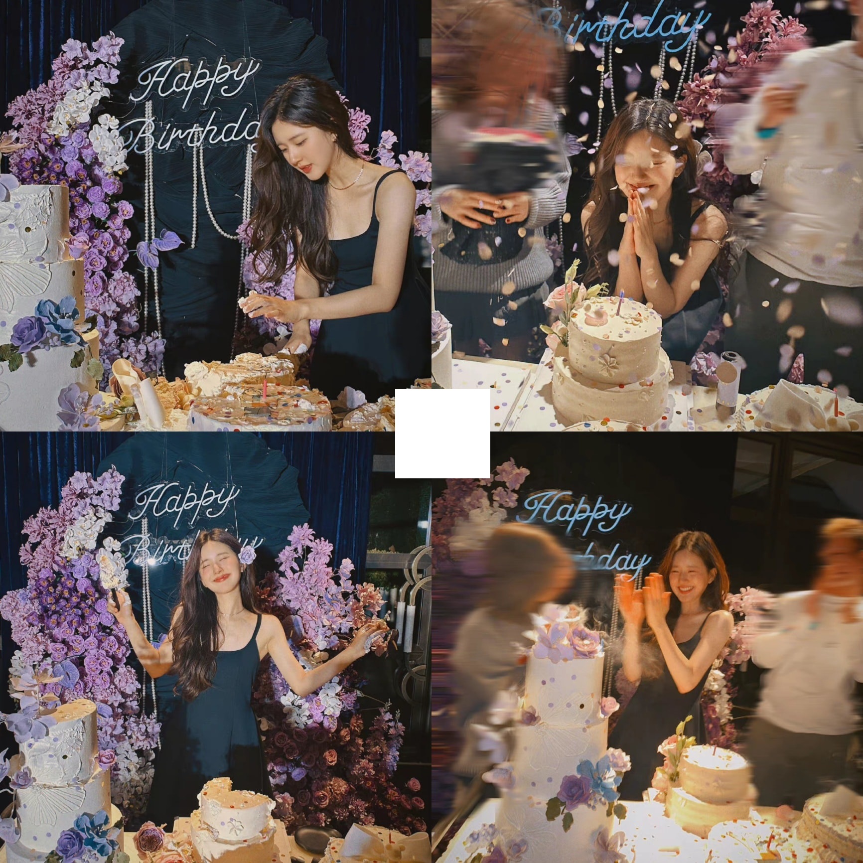 Triệu Lộ Tư đăng hình trong tiệc sinh nhật 24 tuổi