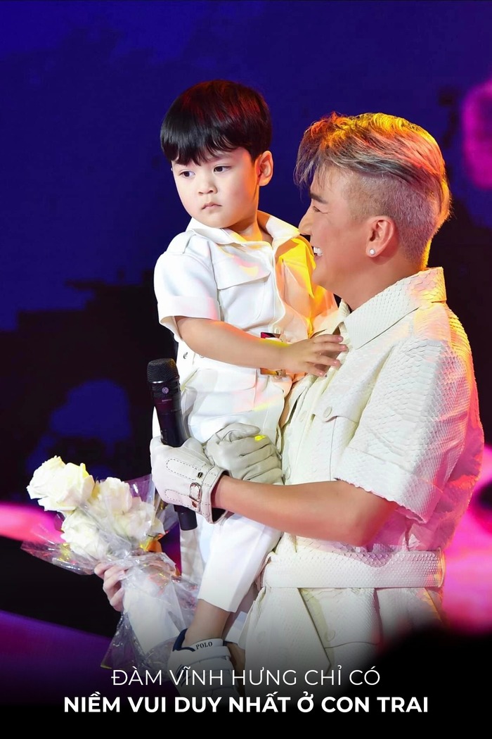 Video: Con trai Đàm Vĩnh Hưng mới tí tuổi đã biết phụ ba làm việc, thái độ thế nào mà gây sốt? - Ảnh 5