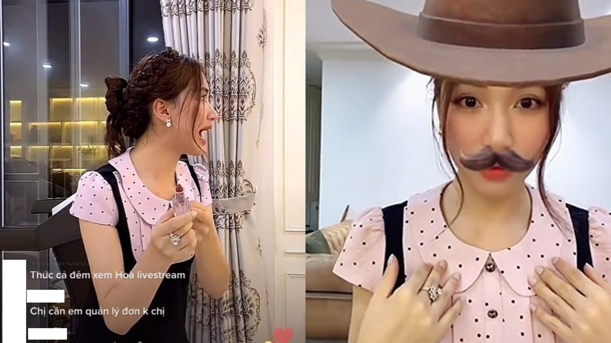 Hòa Minzy cười như 'được mùa' khi lần đầu gia nhập đường đua livestream 