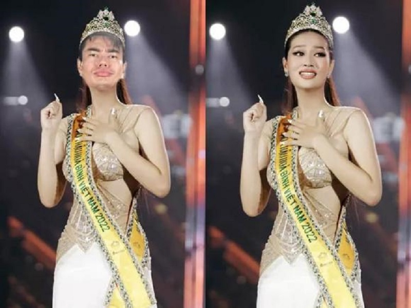 Lê Dương Bảo Lâm bị ghép ảnh vào khoảnh khắc Hoa hậu Đoàn Thiên Ân đăng quang Miss Grand Vietnam 2022. Lê Dương Bảo Lâm bị ghép ảnh vào khoảnh khắc Hoa hậu Đoàn Thiên Ân đăng quang Miss Grand Vietnam 2022.