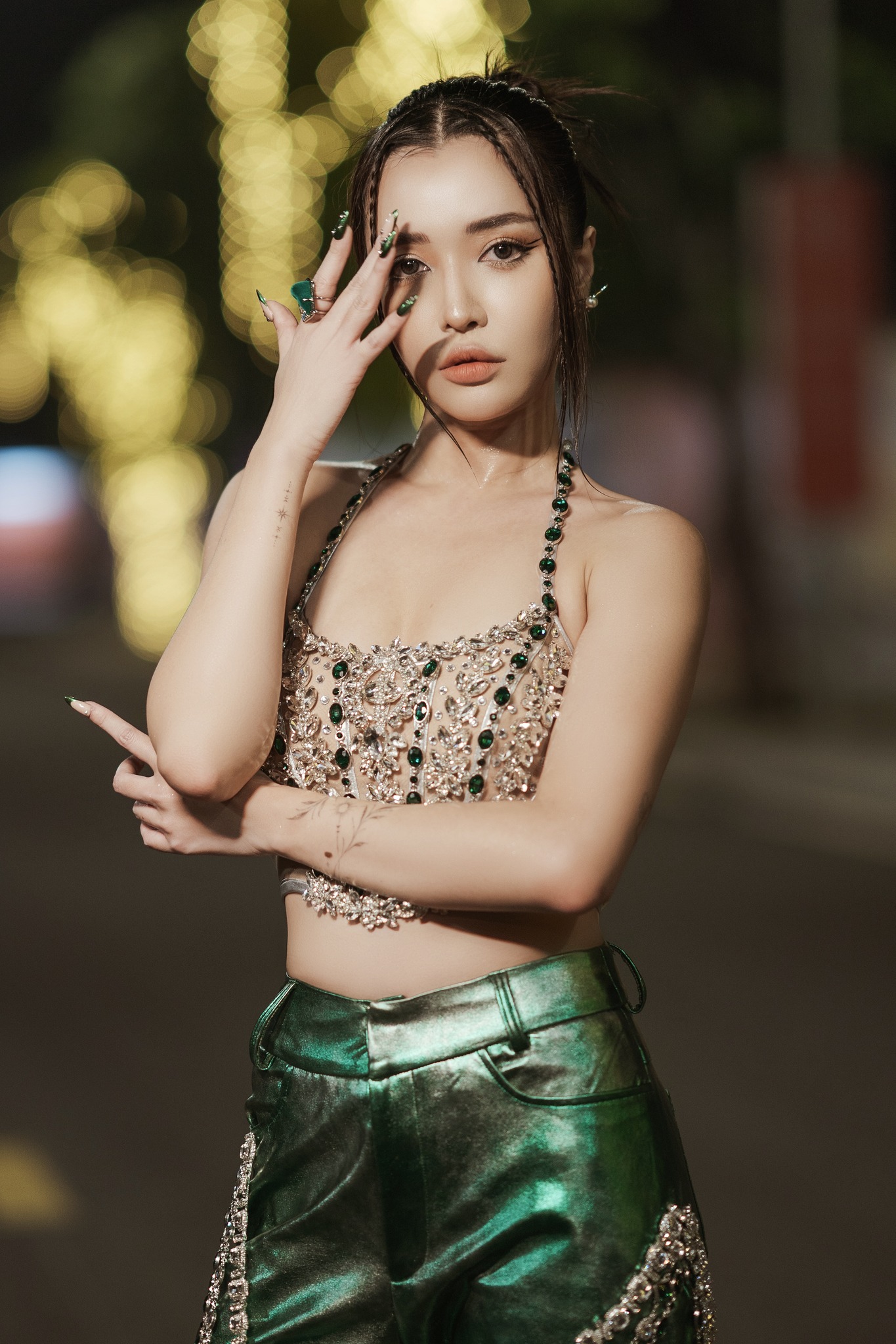 Bích Phương thong thả tận hưởng cuộc sống khi không thuộc về ai, nhan sắc của cô nàng cũng được khen ngày một thăng hạng