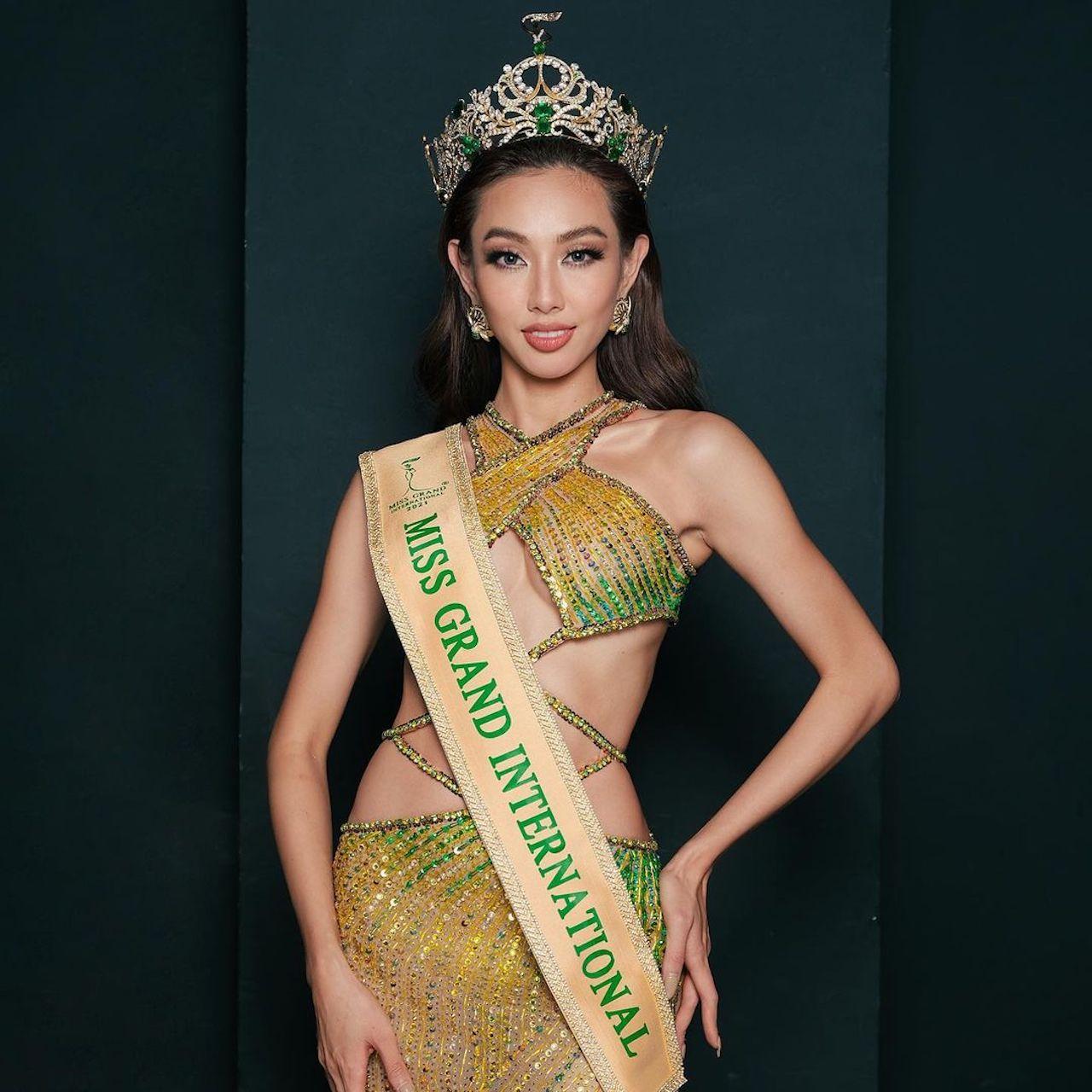 Thùy Tiên đăng quang ngôi vị Miss Grand International 2021, trở thành niềm tự hào của người dân Việt Nam