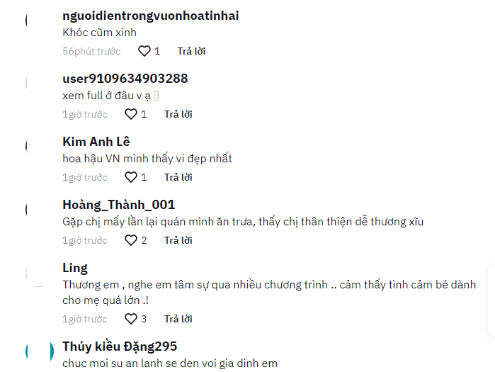 CDM bình luận bày tỏ sự thương cảm cho Tiểu Vy CDM bình luận bày tỏ sự thương cảm cho Tiểu Vy