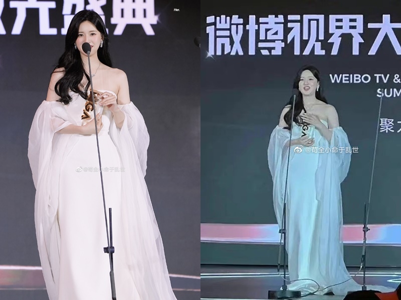 Trong sự kiện Đêm hội tầm nhìn Weibo diễn ra mời đây, Triệu Lộ Tư gây tranh cãi bởi nhan sắc thật. Thông qua loạt ảnh chưa qua chỉnh sửa đã để lộ ra gương mặt mũm mĩm của cô nàng. Không ít netizen còn mỉa mai cho rằng hình ảnh của Triệu Lộ Tư trước đó chỉnh sửa quá đà, đến khi ảnh thật tung ra mới gây nên làn sóng bàn tán mạnh đến vậy. Sáng 30/11, Weibo phòng làm việc của Triệu Lộ Tư tràn ngập bình luận từ người hâm mộ yêu cầu nữ minh tinh giảm cân. 