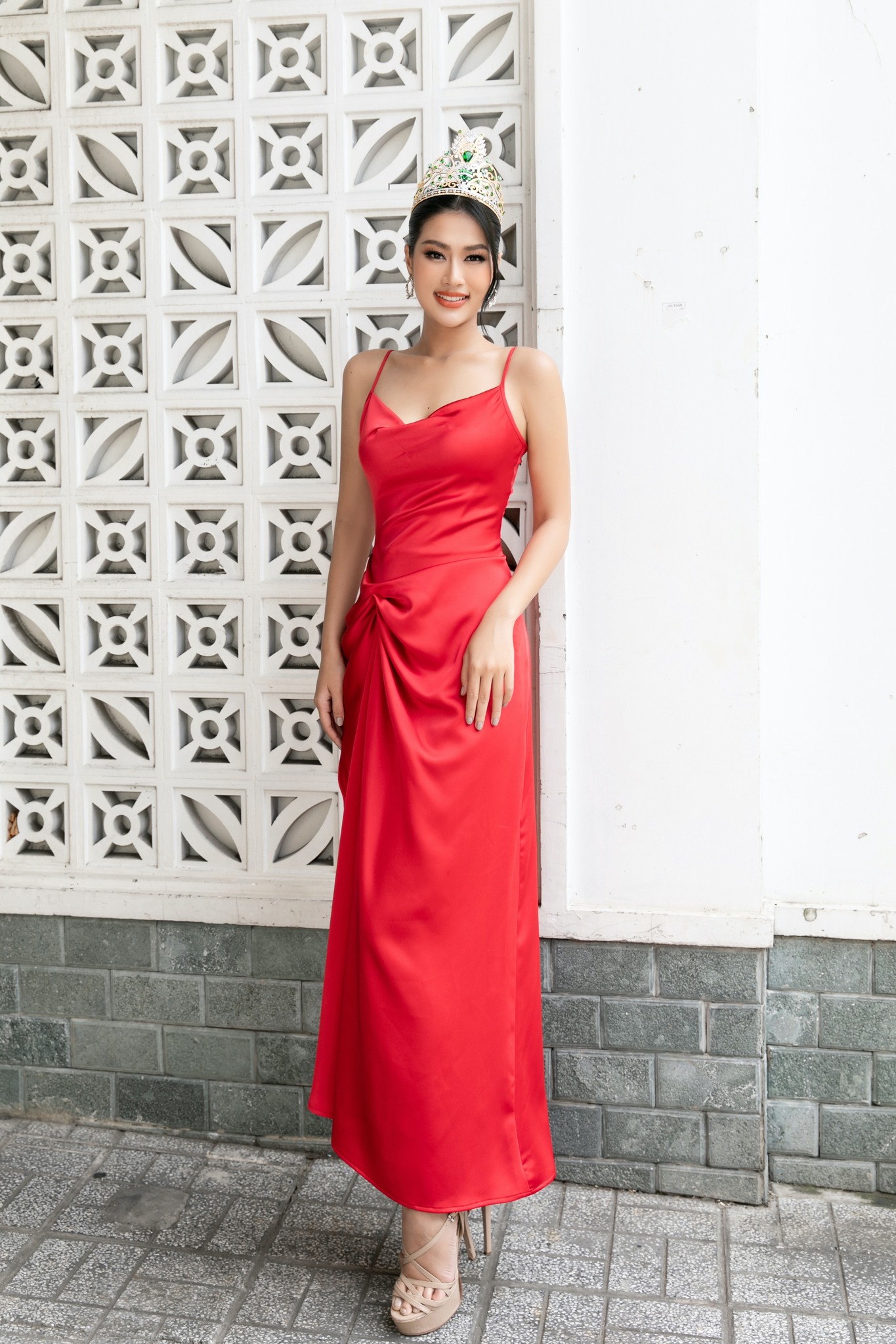 Đoàn Thiên Ân đang là nàng hậu nhận được sự quan tâm lớn từ phía công chúng (Ảnh: FBNV)