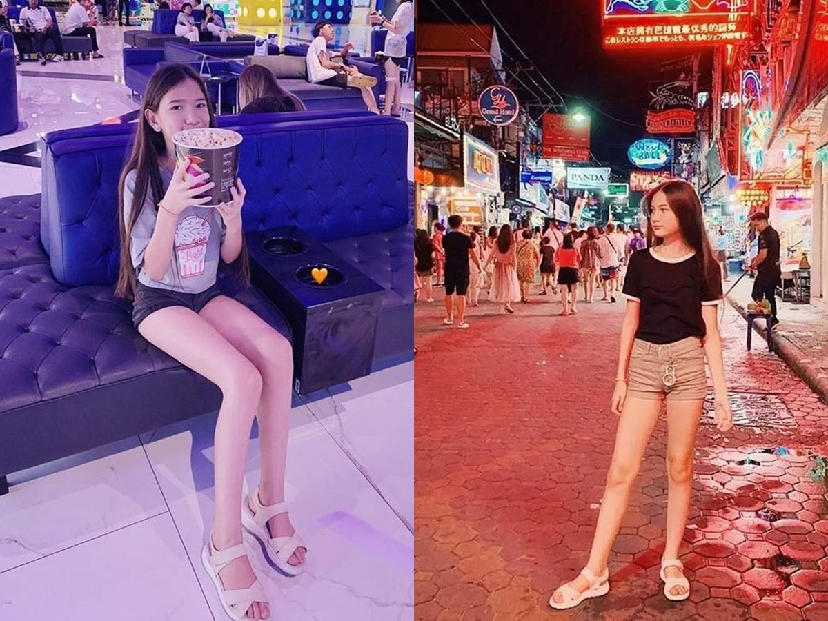 Từ bé em gái lai Tây của Đặng Văn Lâm đã gây ấn tượng bởi gương mặt thanh tú, vóc dáng mảnh mai