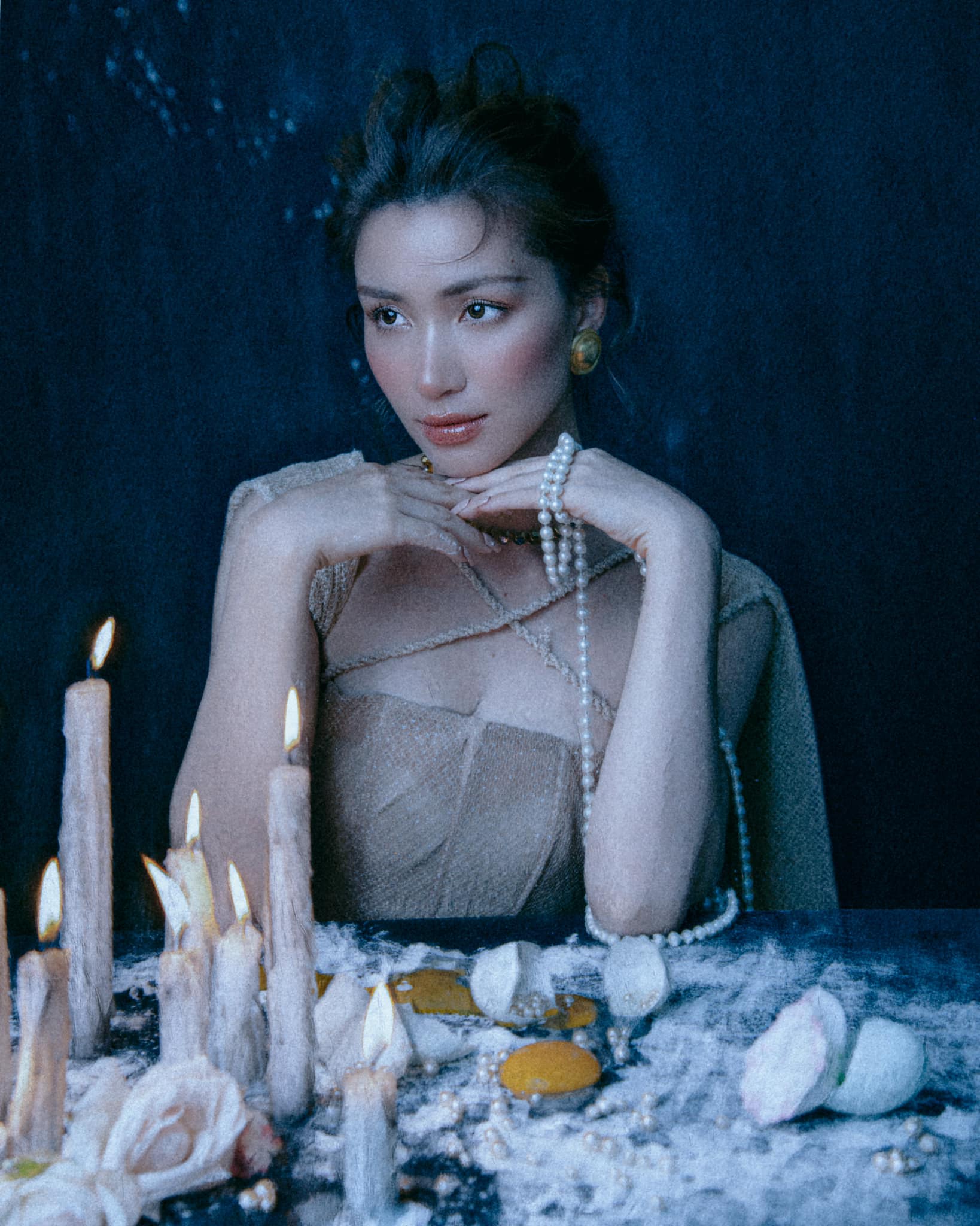 Hòa Minzy không ngần ngại đáp trả trước những câu hỏi khó của CDM. Ảnh: FBNV