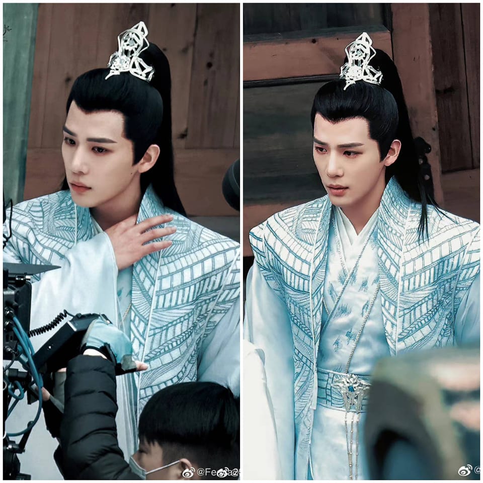 Hình ảnh cổ trang của 'Vương An Vũ' hậu trường bộ phim đang quay 'Thần Ẩn' nhận về nhiều khen ngợi