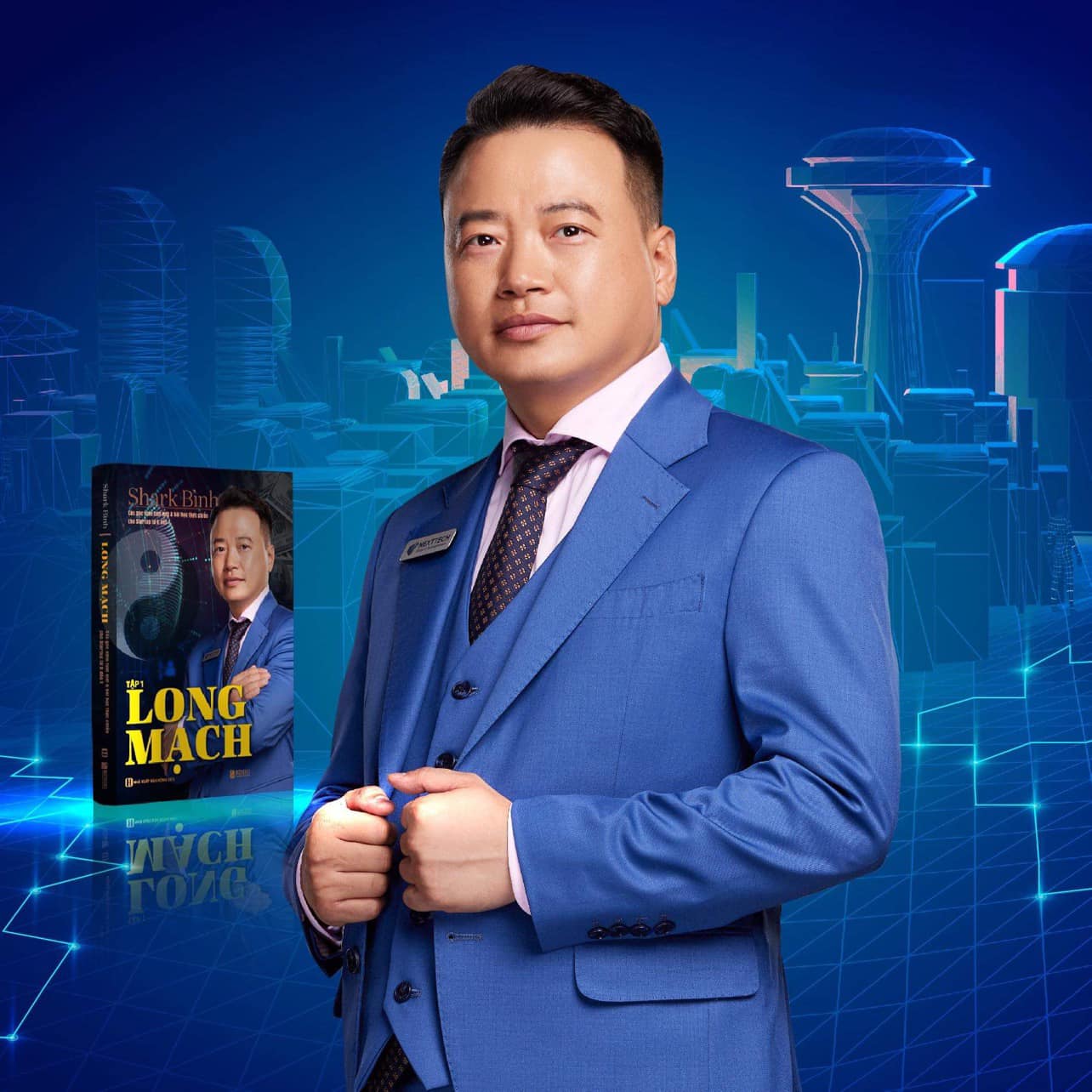 Shark Bình cho ra mắt cuốn sách đúc kết từ 20 năm kinh nghiệm mang tên Long Mạch