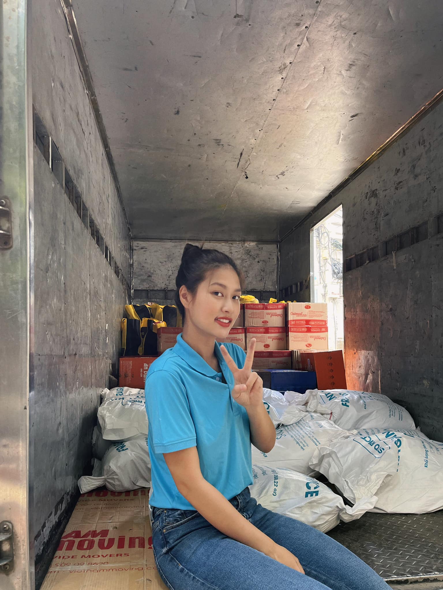 Thiên Ân tích cực từ thiện sau Miss Grand International 2022