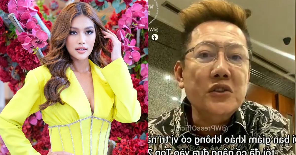 Chủ tịch Miss Grand International gây tranh cãi khi nhận xét Thiên Ân 'lưng dài, chân ngắn, hông to'. 