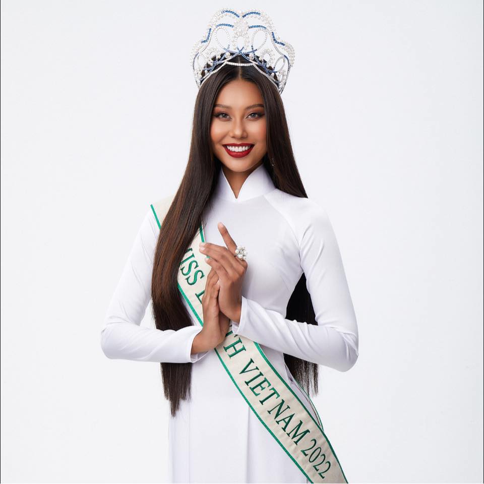 Thạch Thu Thảo trượt Top 12 chung cuộc Miss Earth 2022