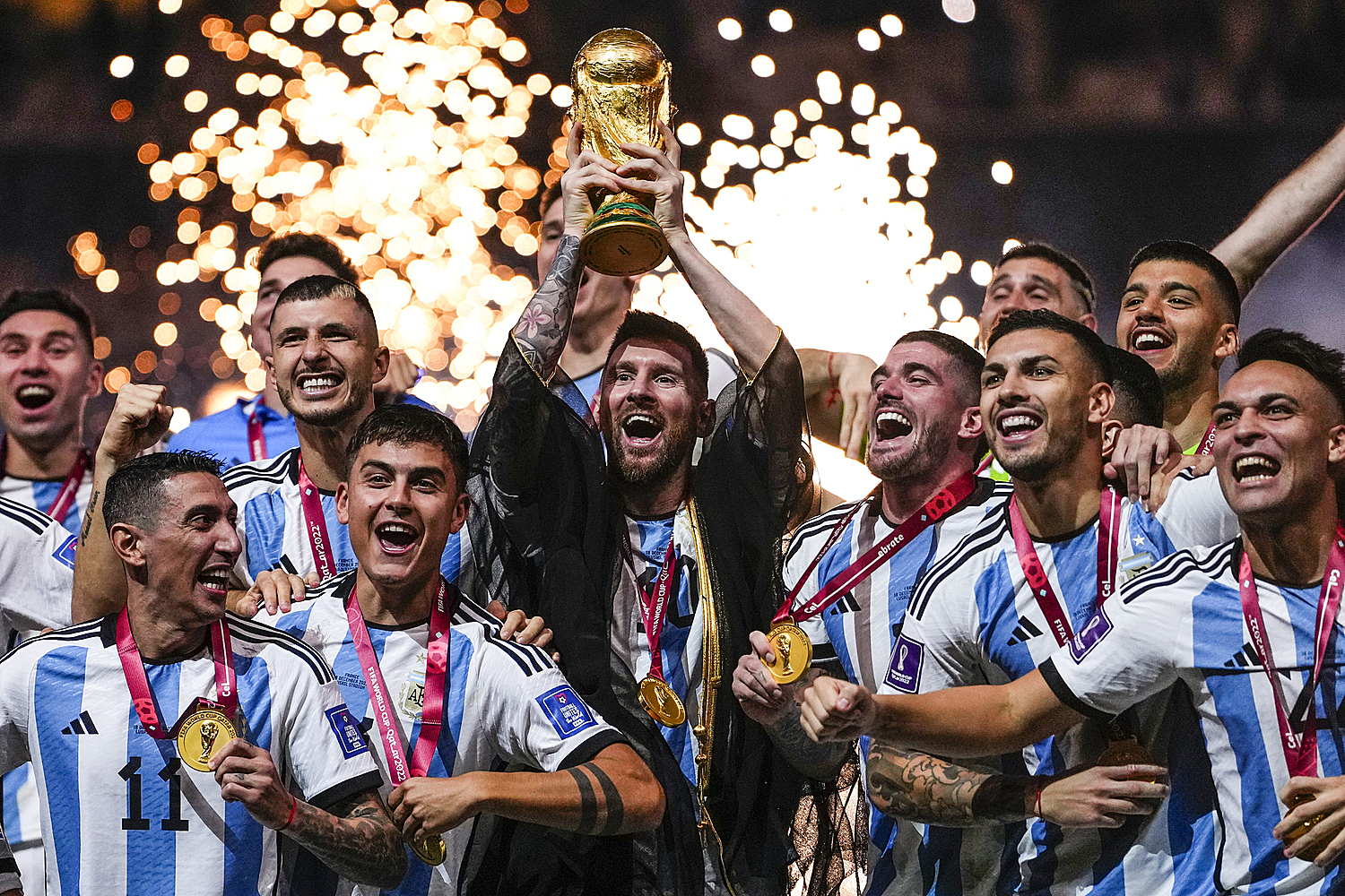 World Cup 2022 khép lại với chiến thắng thuộc về đội tuyển Argentina. Ảnh: Internet