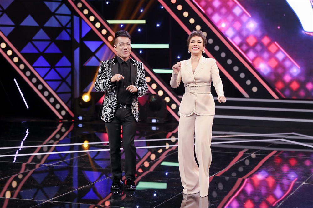 Việt Hương là một trong những học trò thành danh của Minh Nhí