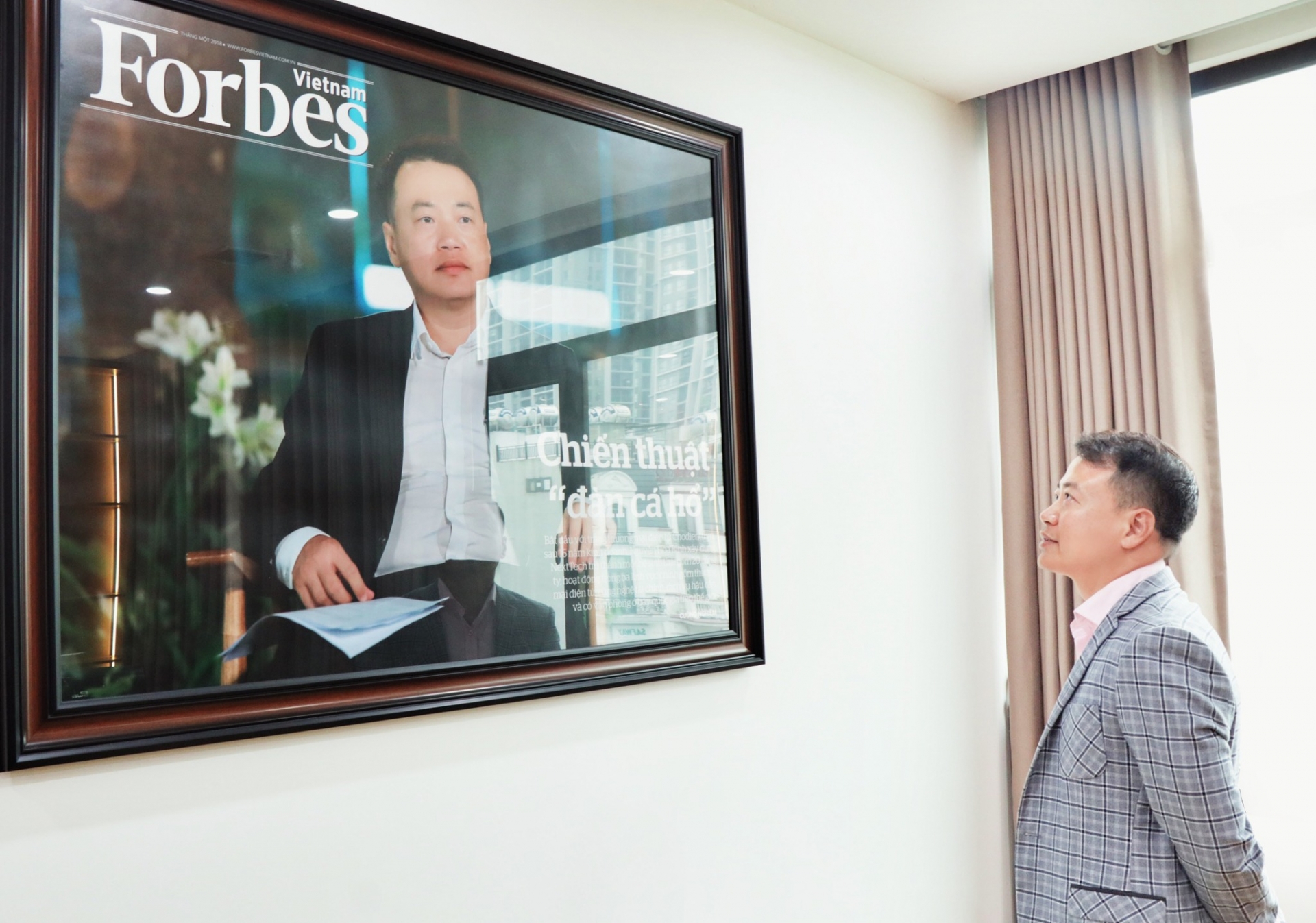 Shark Bình chia sẻ hình ảnh đứng trầm tư cùng loạt bí quyết quý báu. Ảnh: FBNV