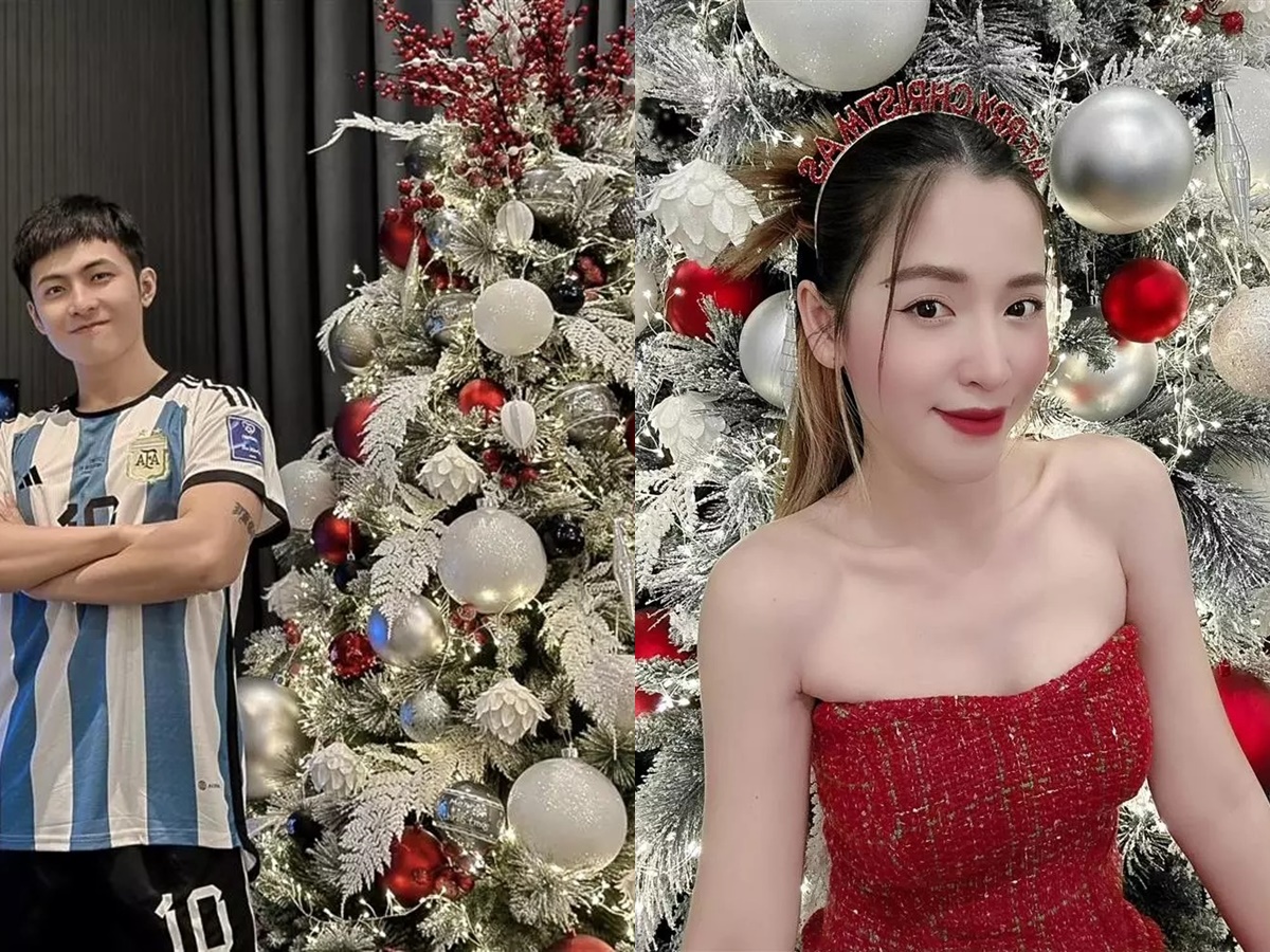 Cây thông Noel mà Puka chụp cùng từng xuất hiện trong hình ảnh mà Gin Tuấn Kiệt từng đăng tải trước đó. Ảnh: Internet