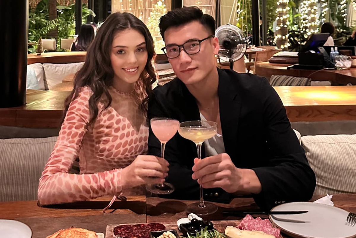 Bùi Tiến Dũng và Dianka Zakhidova được khen ngợi xứng đôi vừa lứa