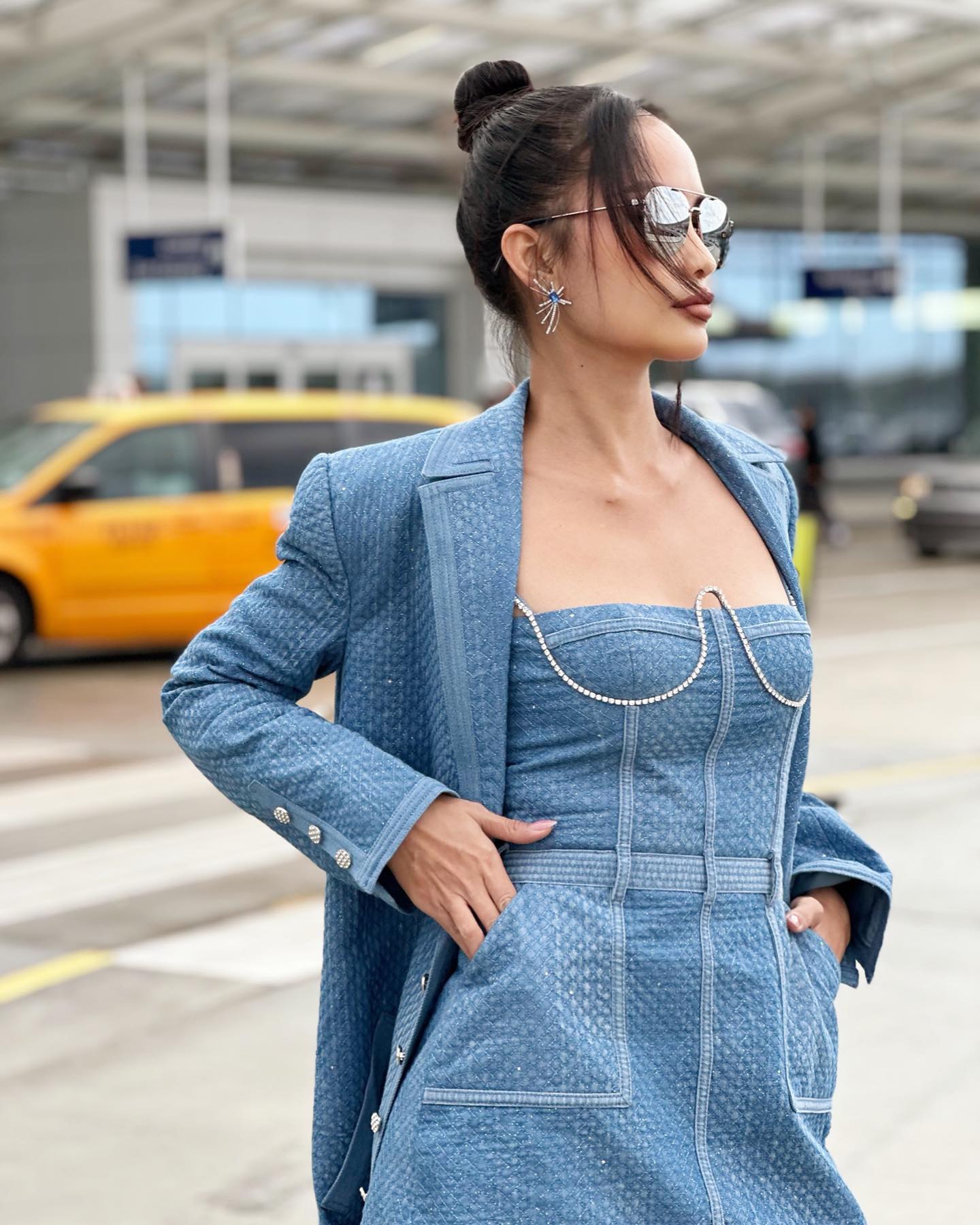 Ngọc Châu gây sốt bởi tạo hình ấn tượng. Ảnh: FBNV