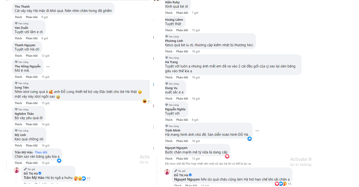 Đỗ Thị Hà khoe đôi chân dài 1,11m trứ danh, CDM chỉ biết trầm trồ