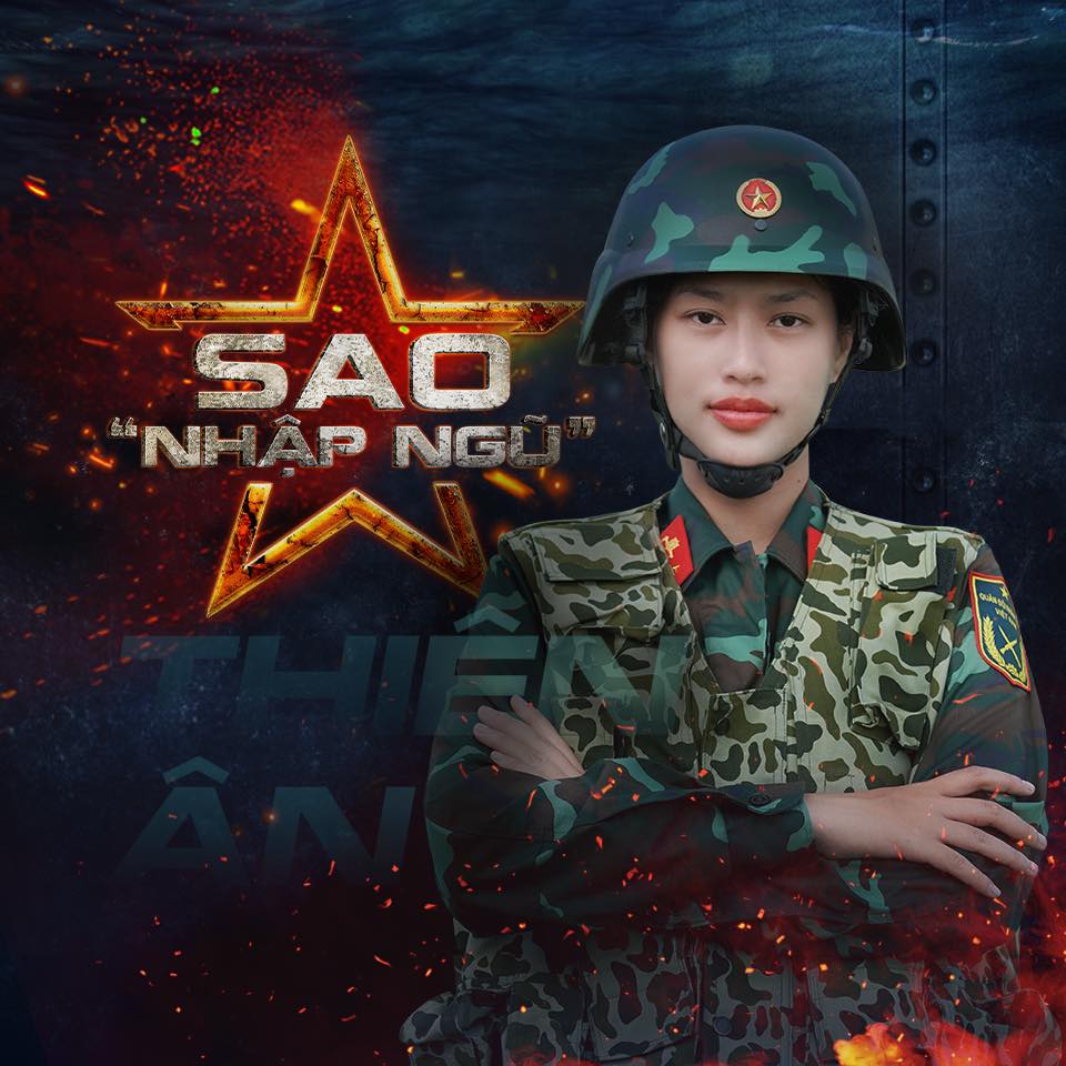 Đoàn Thiên Ân tham gia Sao Nhập Ngũ. Ảnh: Facebook Đoàn Thiên Ân Đoàn Thiên Ân tham gia Sao Nhập Ngũ. Ảnh: Facebook Đoàn Thiên Ân
