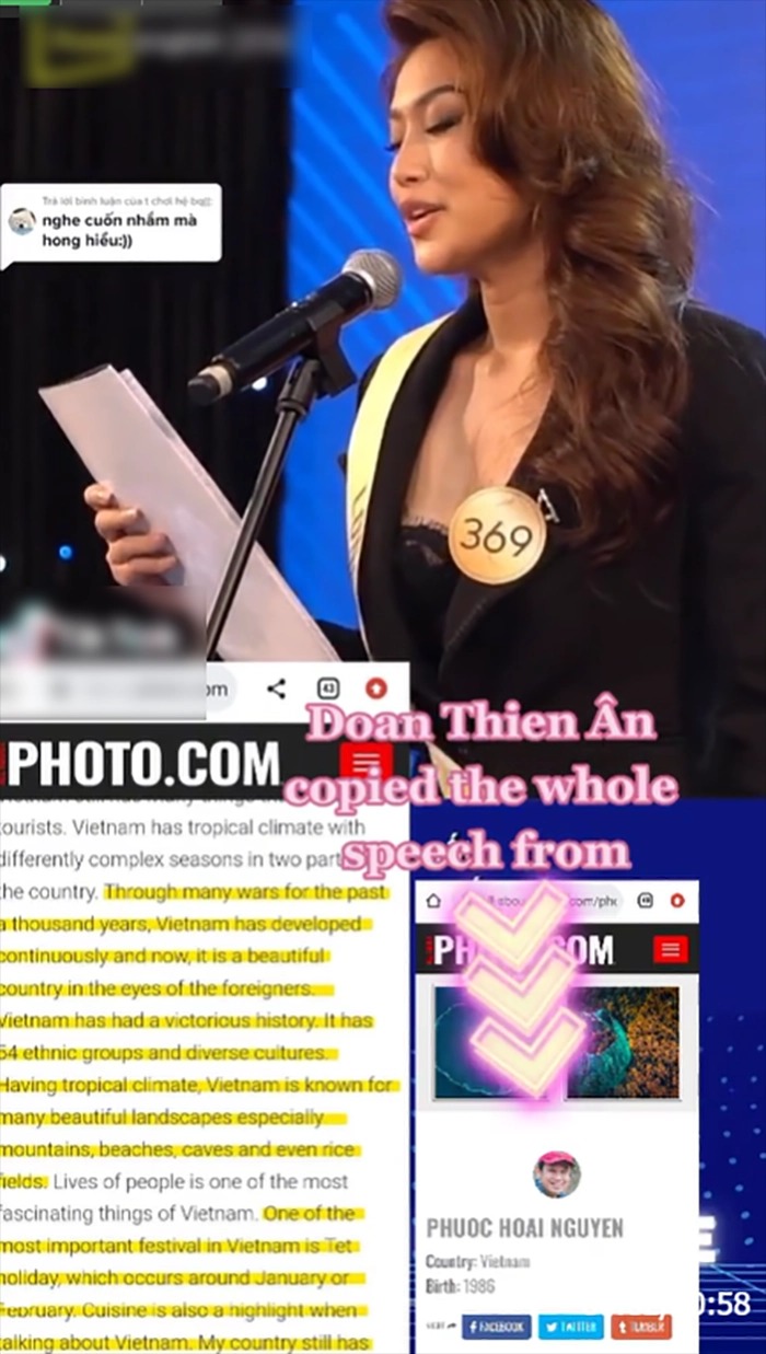 Thiên Ân vướng phải ồn ào 'đạo nhái'. Ảnh: TikTok timdara0 Thiên Ân vướng phải ồn ào 'đạo nhái'. Ảnh: TikTok timdara0