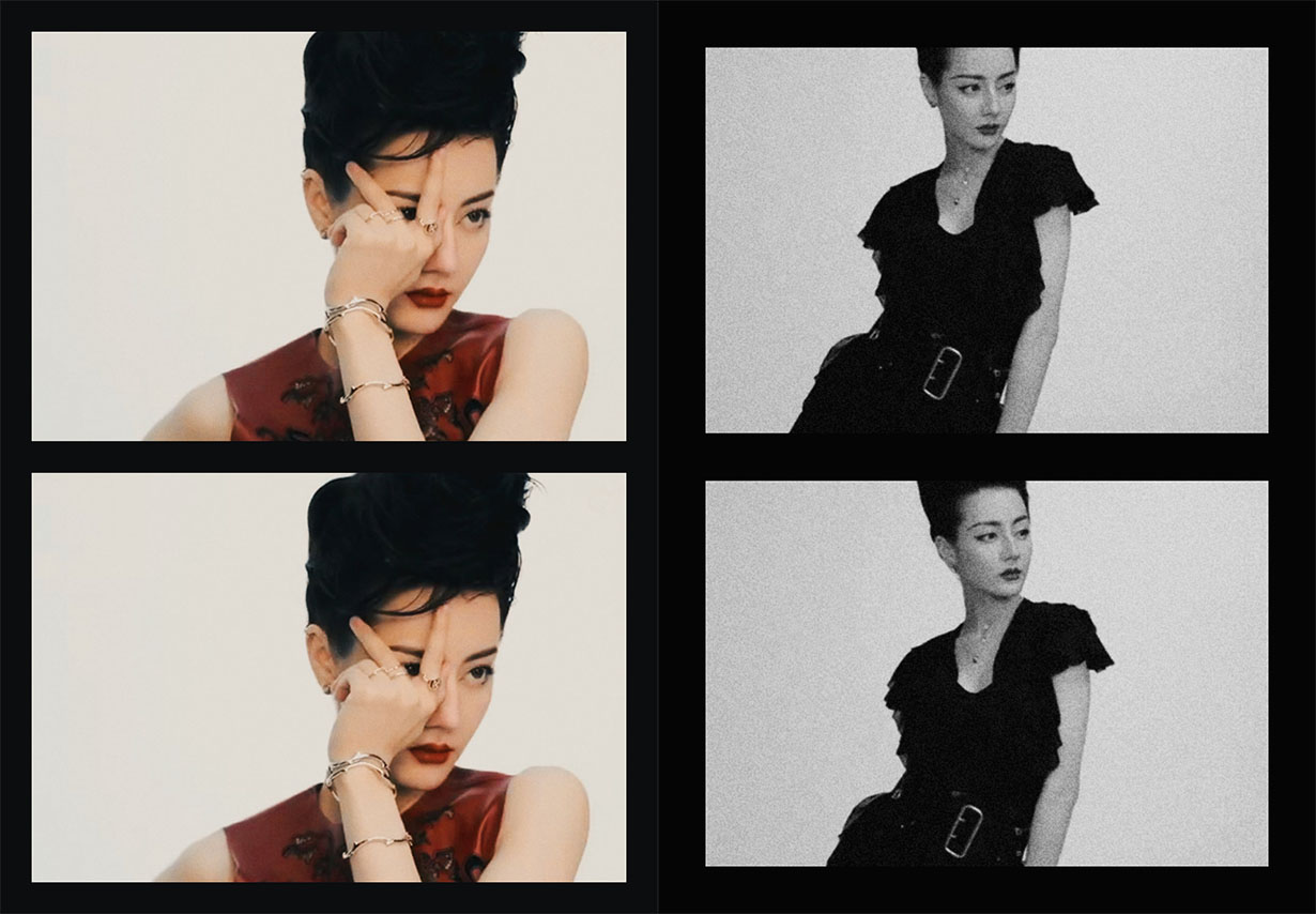 Địch Lệ Nhiệt Ba trên bìa Figaro số khai niên