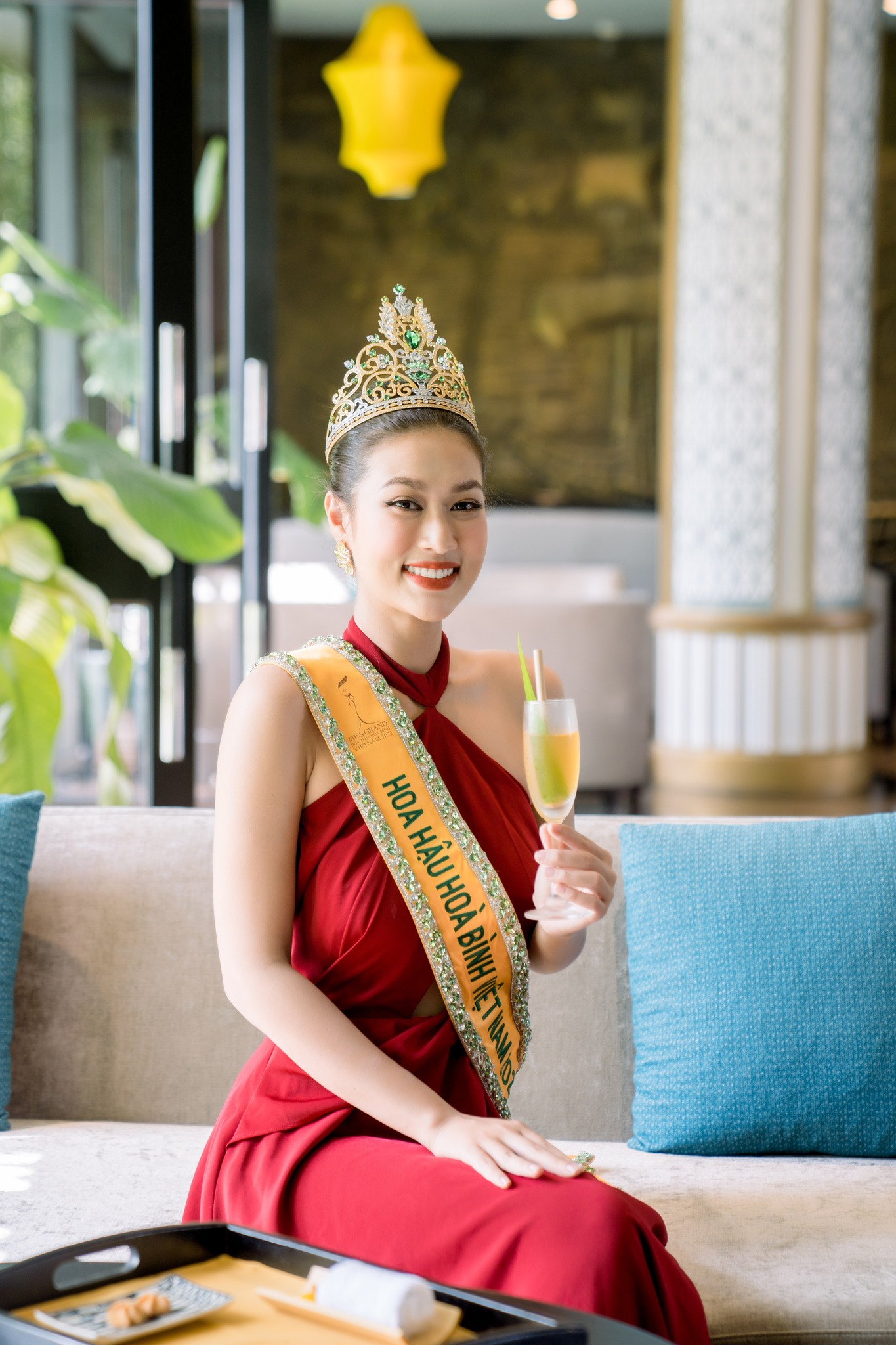 Hoa hậu Đoàn Thiên Ân (Ảnh: FBNV)