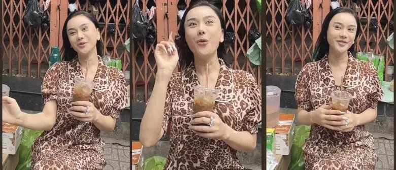 Lâm Khánh Chi lại mất điểm khi để lộ da lão hóa nhăn nheo qua camera thường Lâm Khánh Chi lại mất điểm khi để lộ da lão hóa nhăn nheo qua camera thường