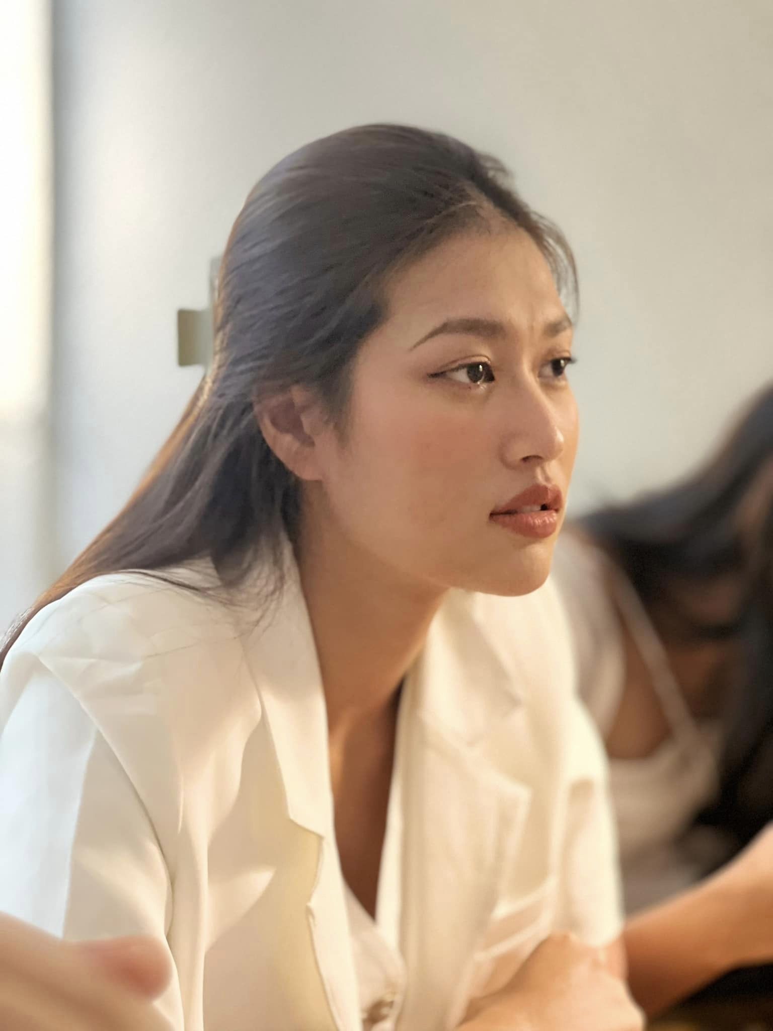 Cận cảnh nhan sắc của Đoàn Thiên Ân. Ảnh: FBNV