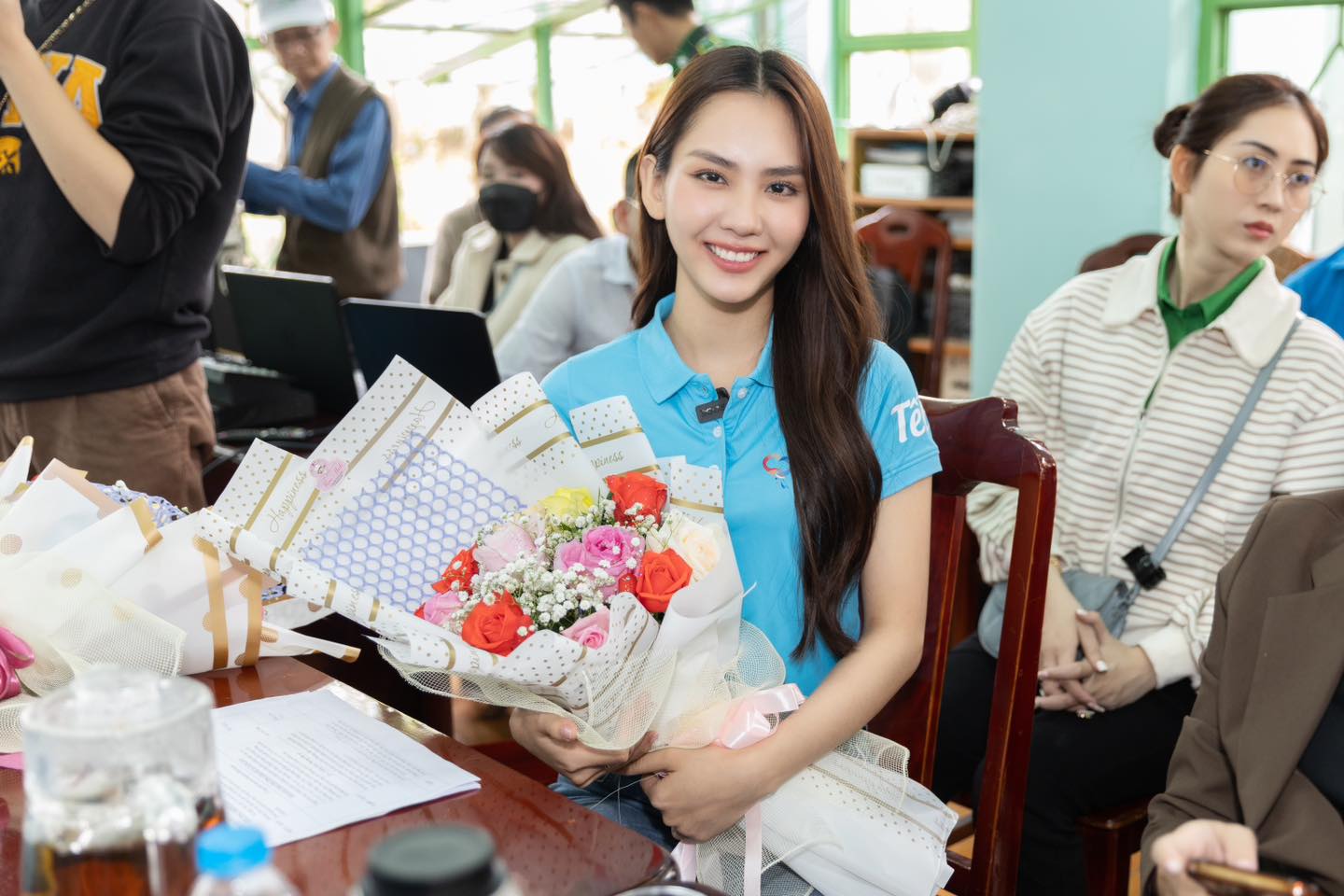 Hoa hậu Mai Phương khởi động dự án thiện nguyện mới giữa thời điểm vướng tranh cãi. Ảnh: FBNV