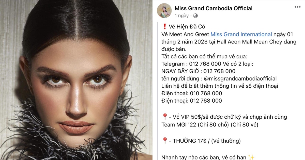 Isabella Menin sẽ tổ chức fanmeeting, để tham gia sự kiện này cũng như giao lưu với thần tượng, fan sắc đẹp phải chi một số tiền khủng. Ảnh: Internet