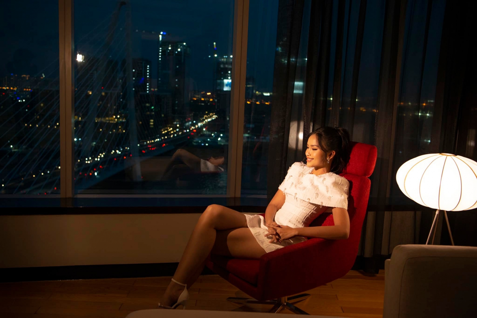 Tham gia Miss Universe 2022, Ngọc Châu luôn biết cách duy trì phong độ