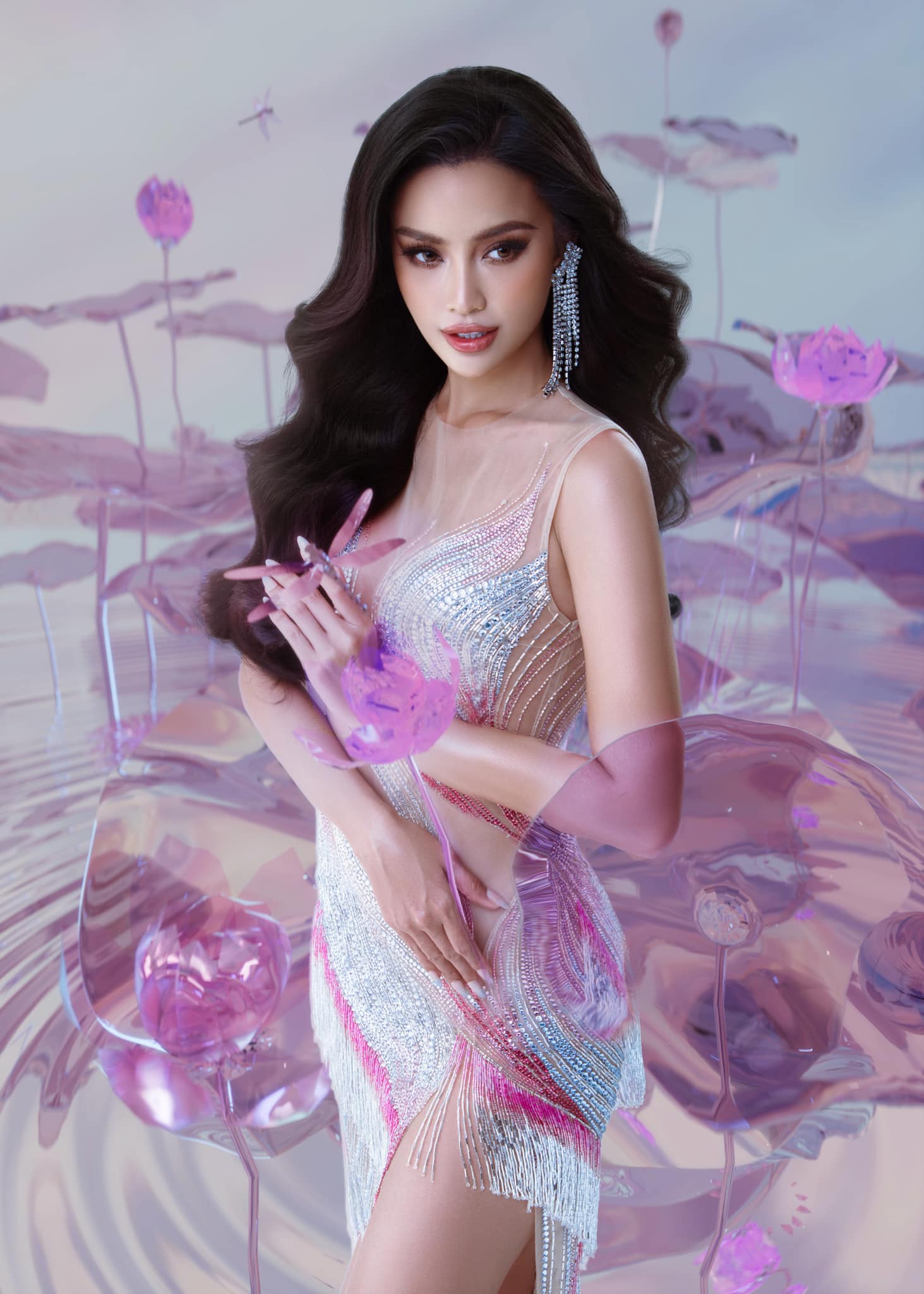 Bán kết Miss Universe 2022: Ngọc Châu hô vang 2 tiếng Việt Nam, càn quét sàn diễn với thần thái đỉnh  - Ảnh 11