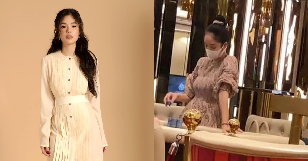 Dương Cẩm Lynh rò rỉ hình ảnh đánh bạc. Ảnh: Internet