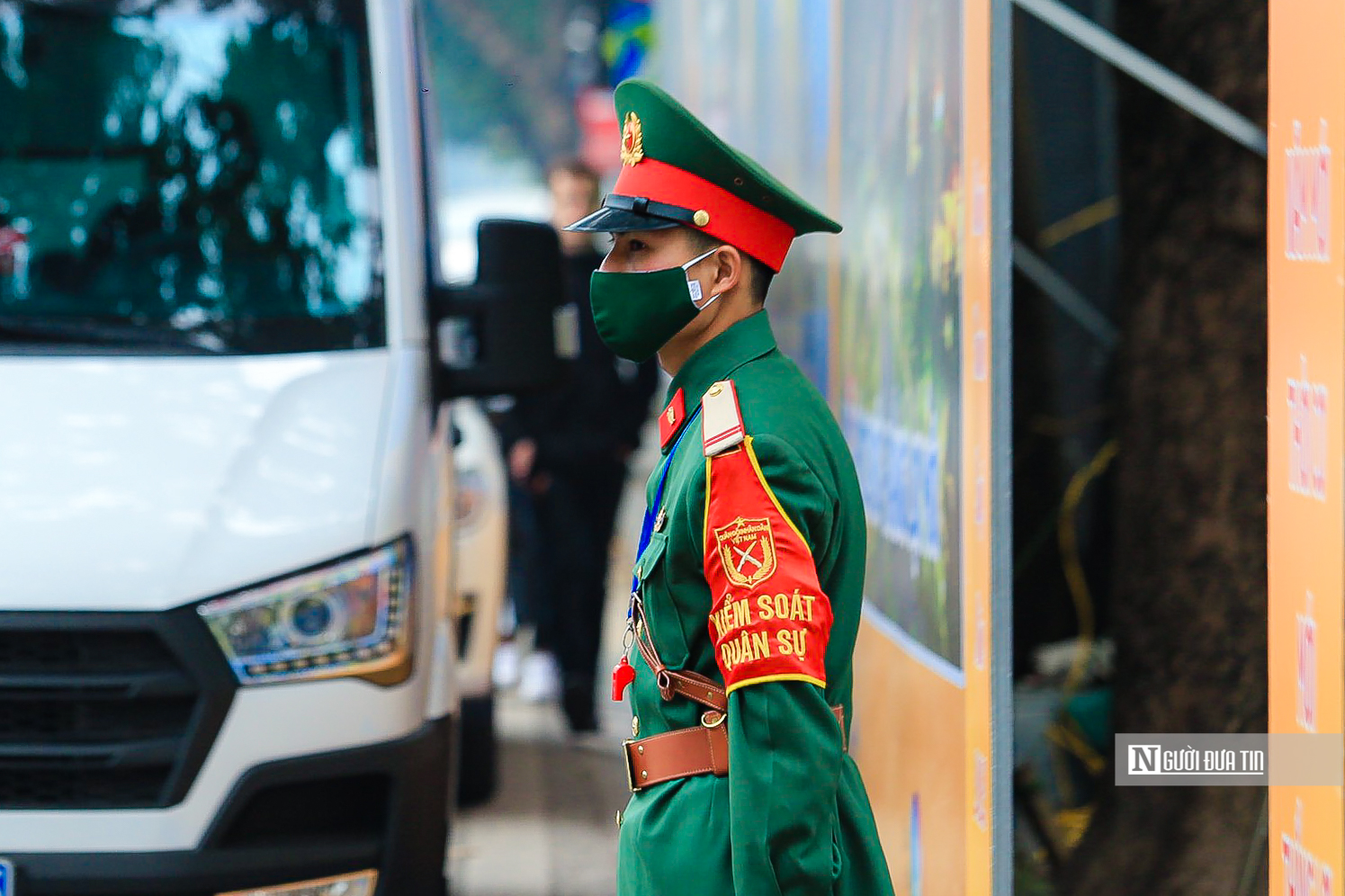 An ninh thắt chặt an ninh đảm bảo cho việc bắn pháo hoa diễn ra vào đêm giao thừa Tết Nguyên đán Quý Mão 2023.