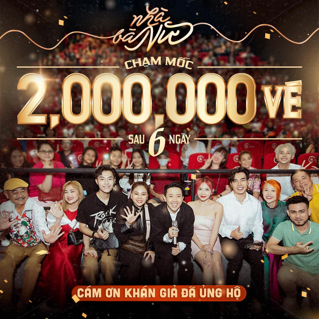 Trấn Thành tiếp tục khoe thành quả 'ngoài sức tưởng tượng' của Nhà Bà Nữ