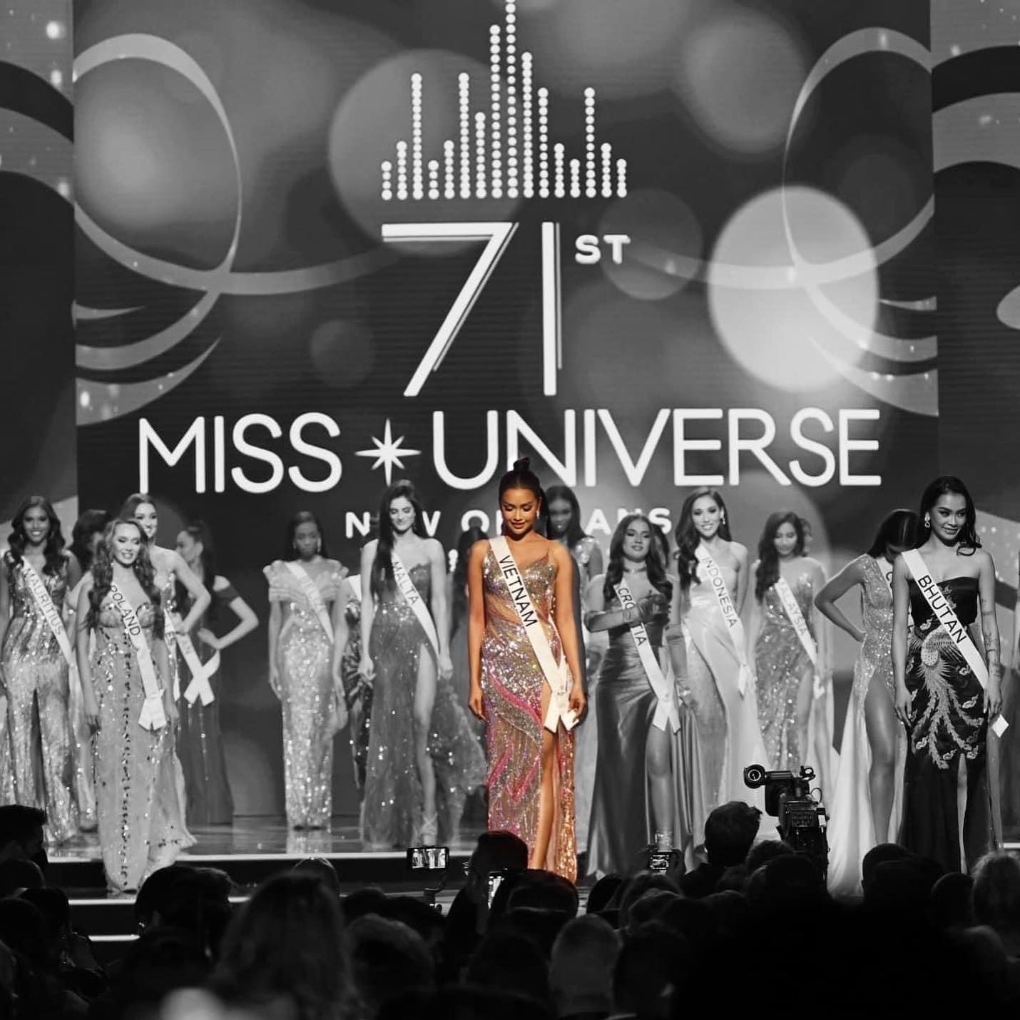 Ngọc Châu tại chung kết Miss Universe 2022